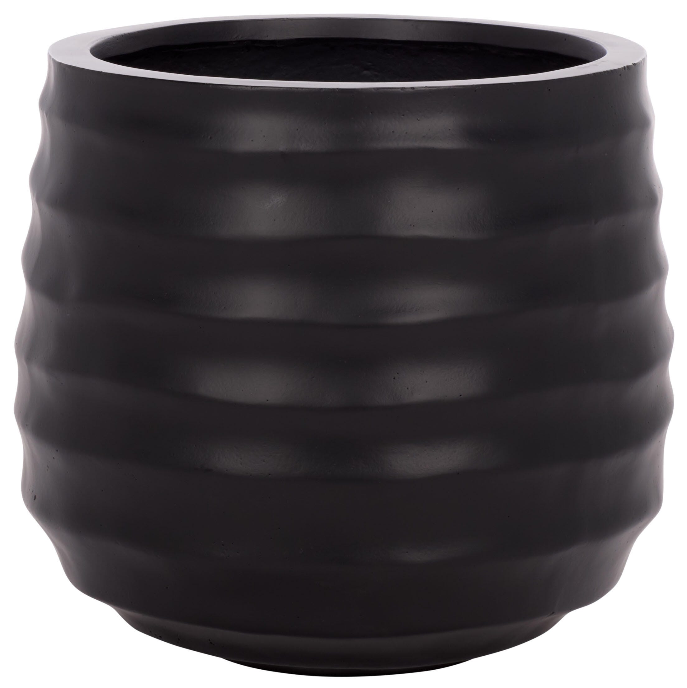 Safavieh Marta Outdoor Planter, Black, large