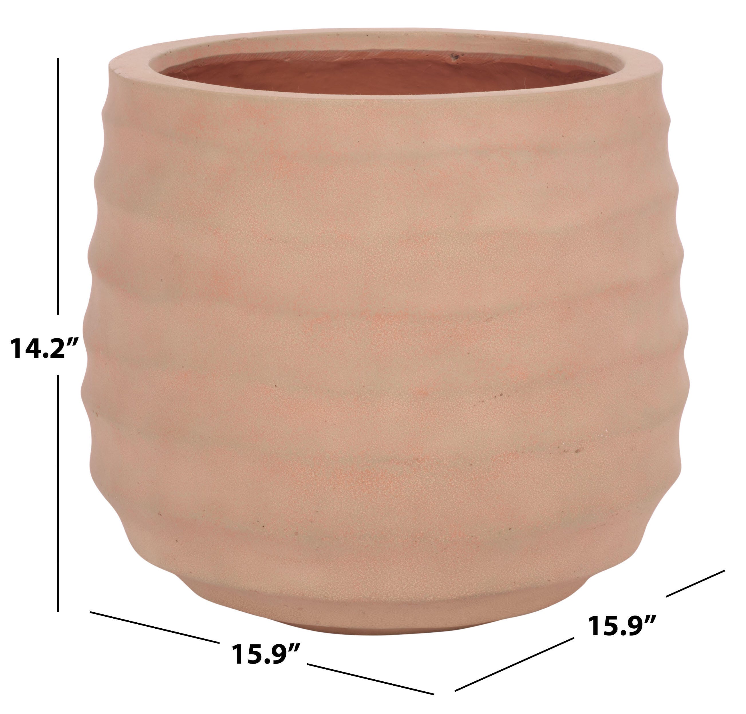 Safavieh Marta Outdoor Planter, Terracotta, large