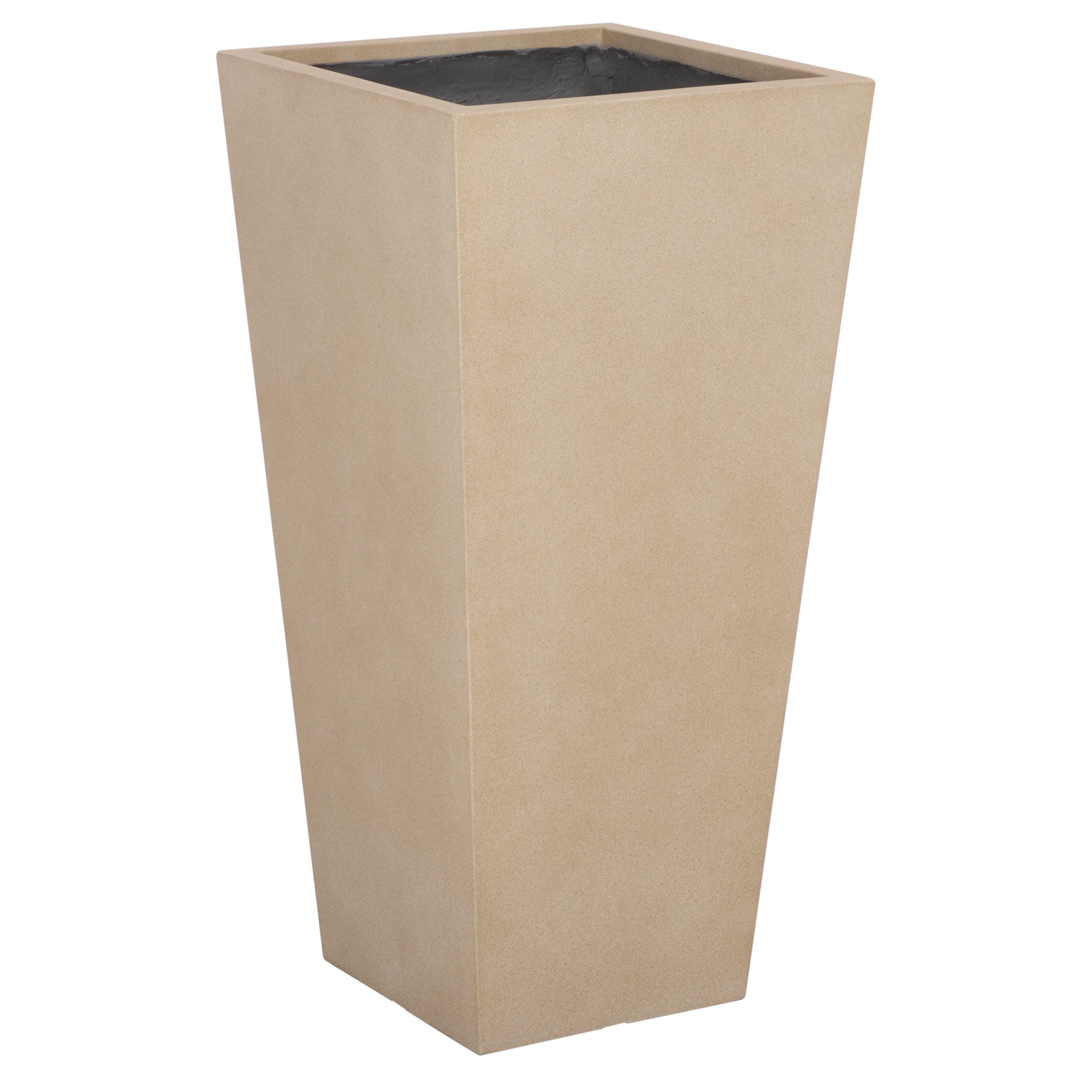 Safavieh Paloma Outdoor Large Planter, Beige, large