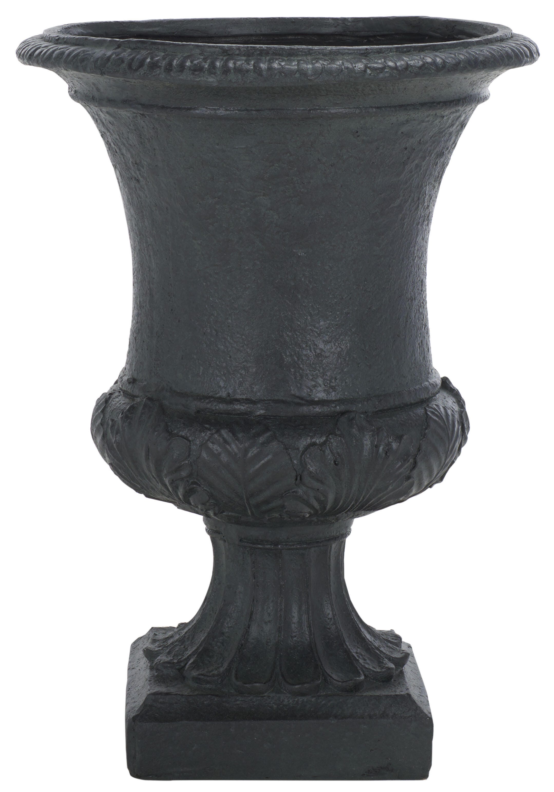 Safavieh Paven Outdoor Planter, Black, large