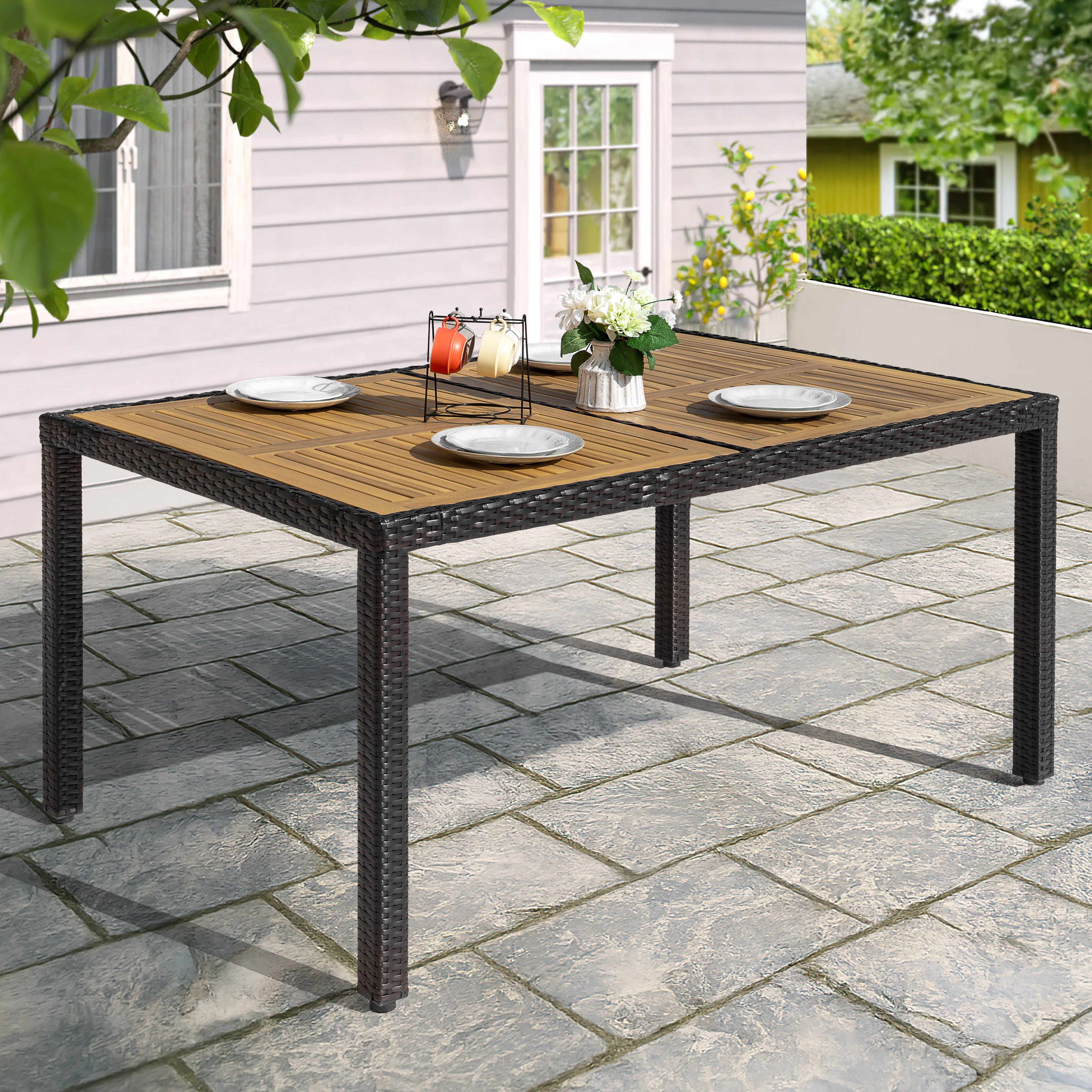 Nuu Garden Outdoor Dining Table, , rollover