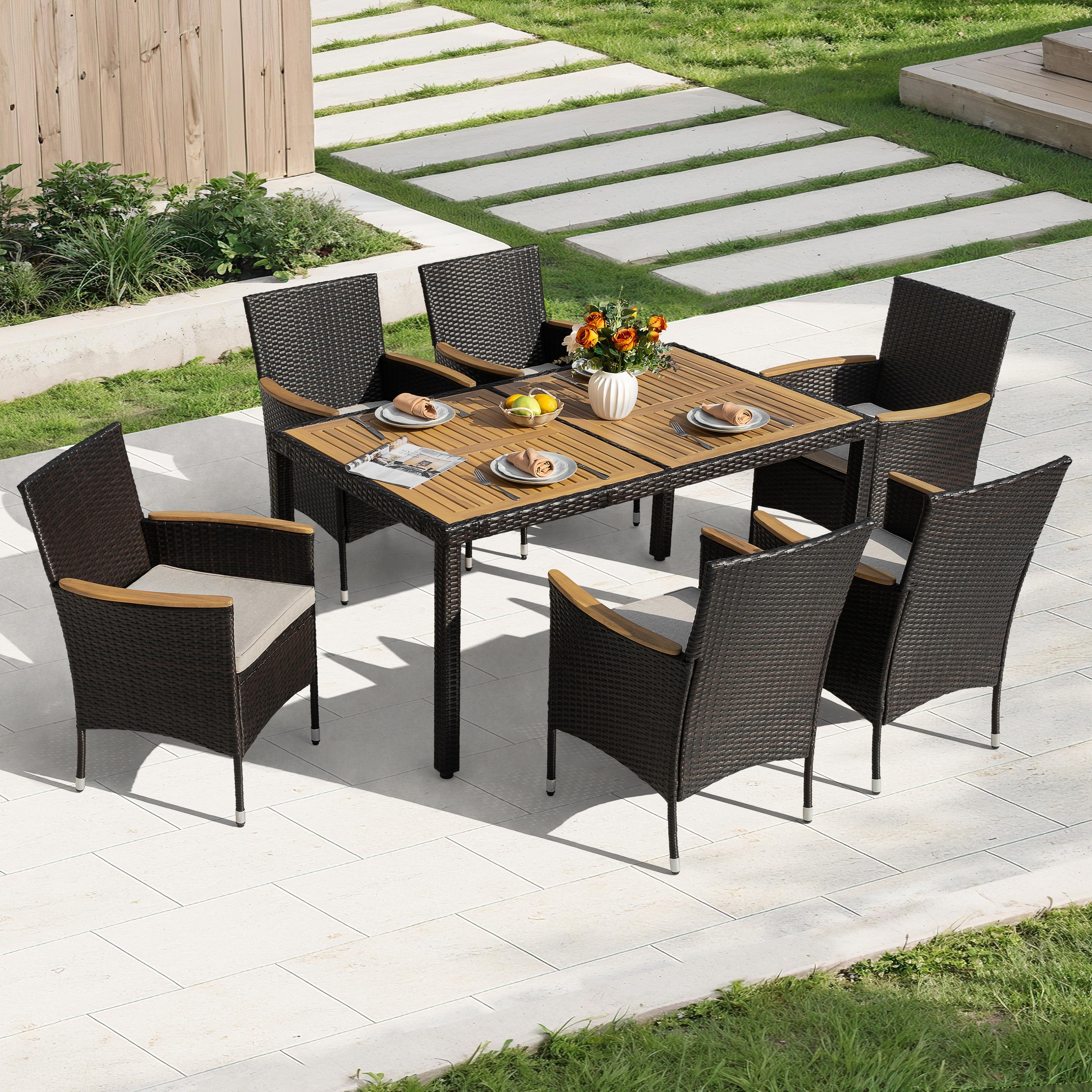 Nuu Garden Outdoor Dining Table, , large