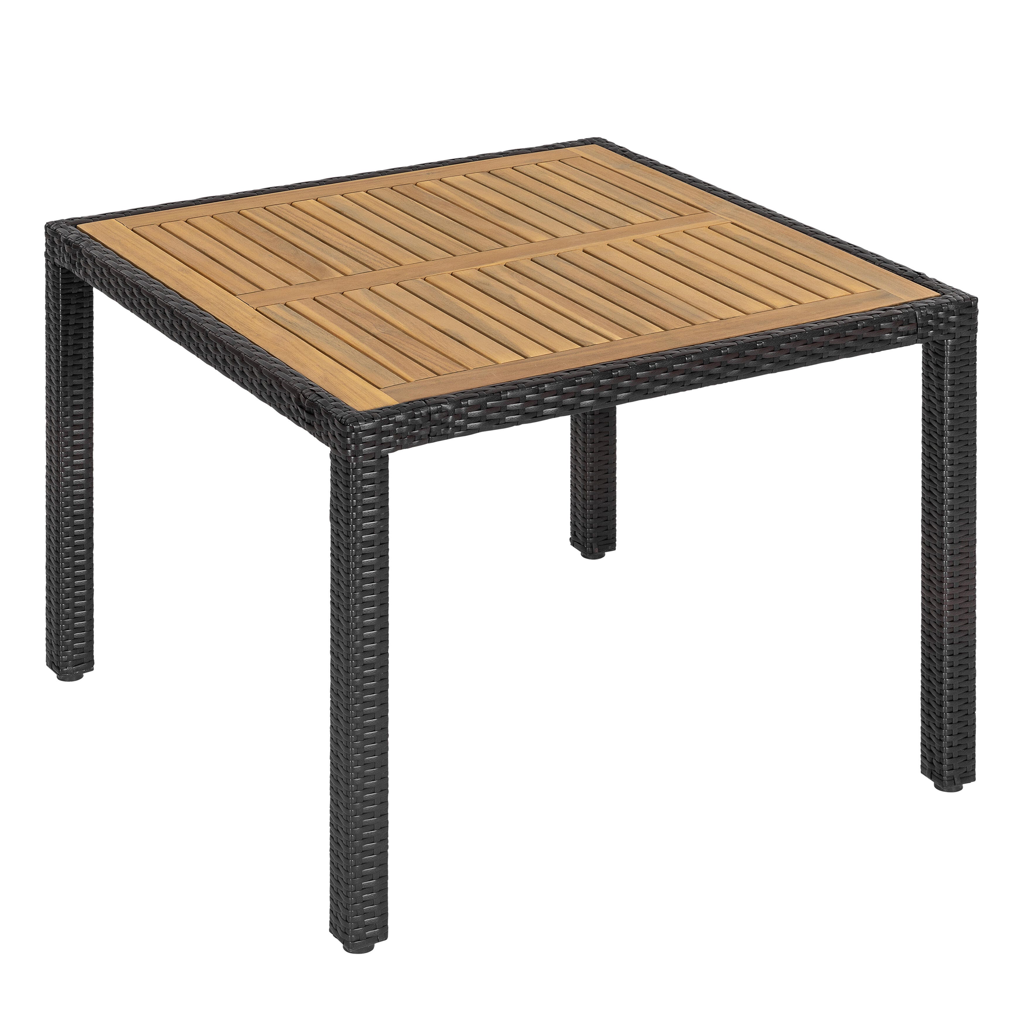 Nuu Garden Outdoor Square Dining Table, , large