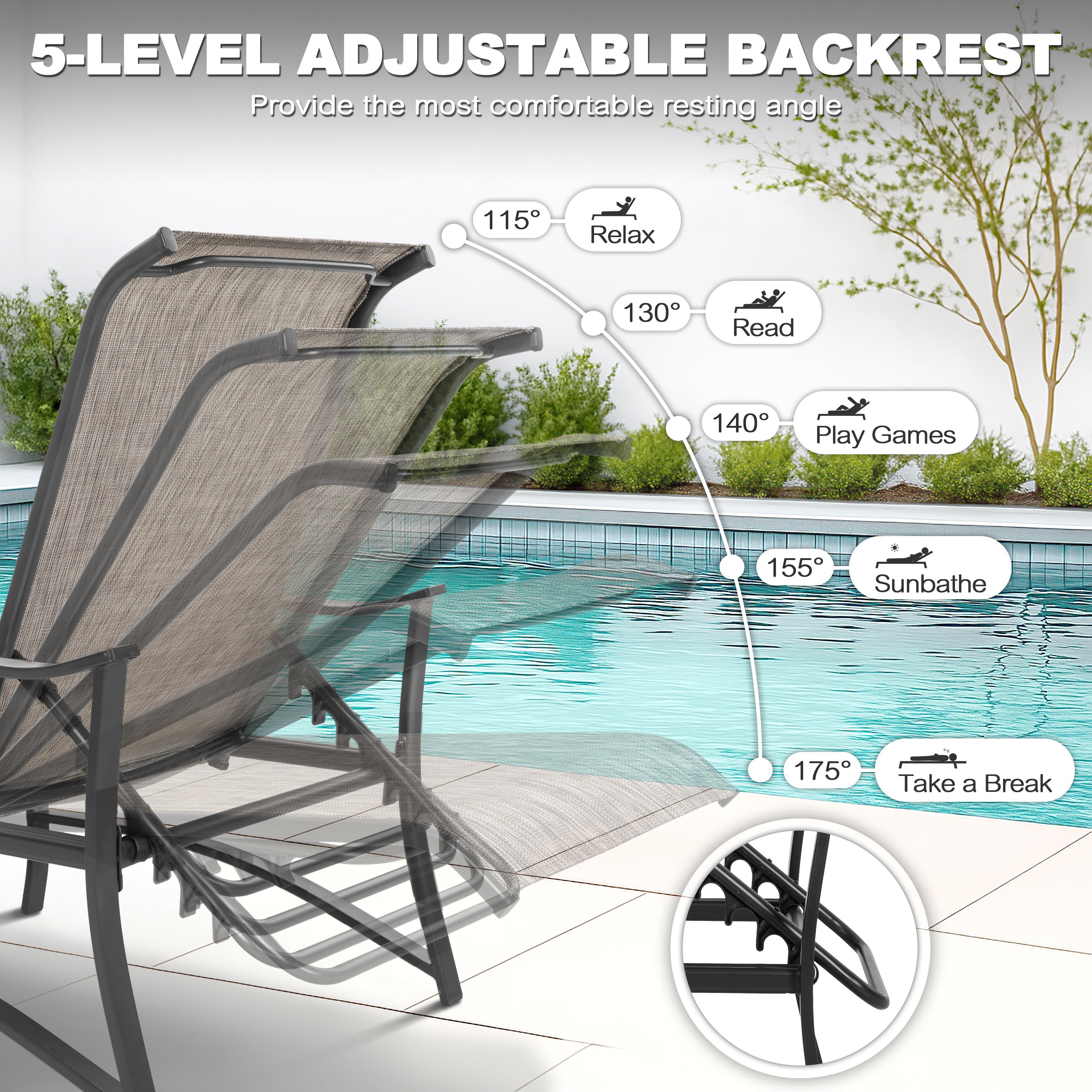 Nuu Garden Outdoor Lounge Chair (Set of 2), , large