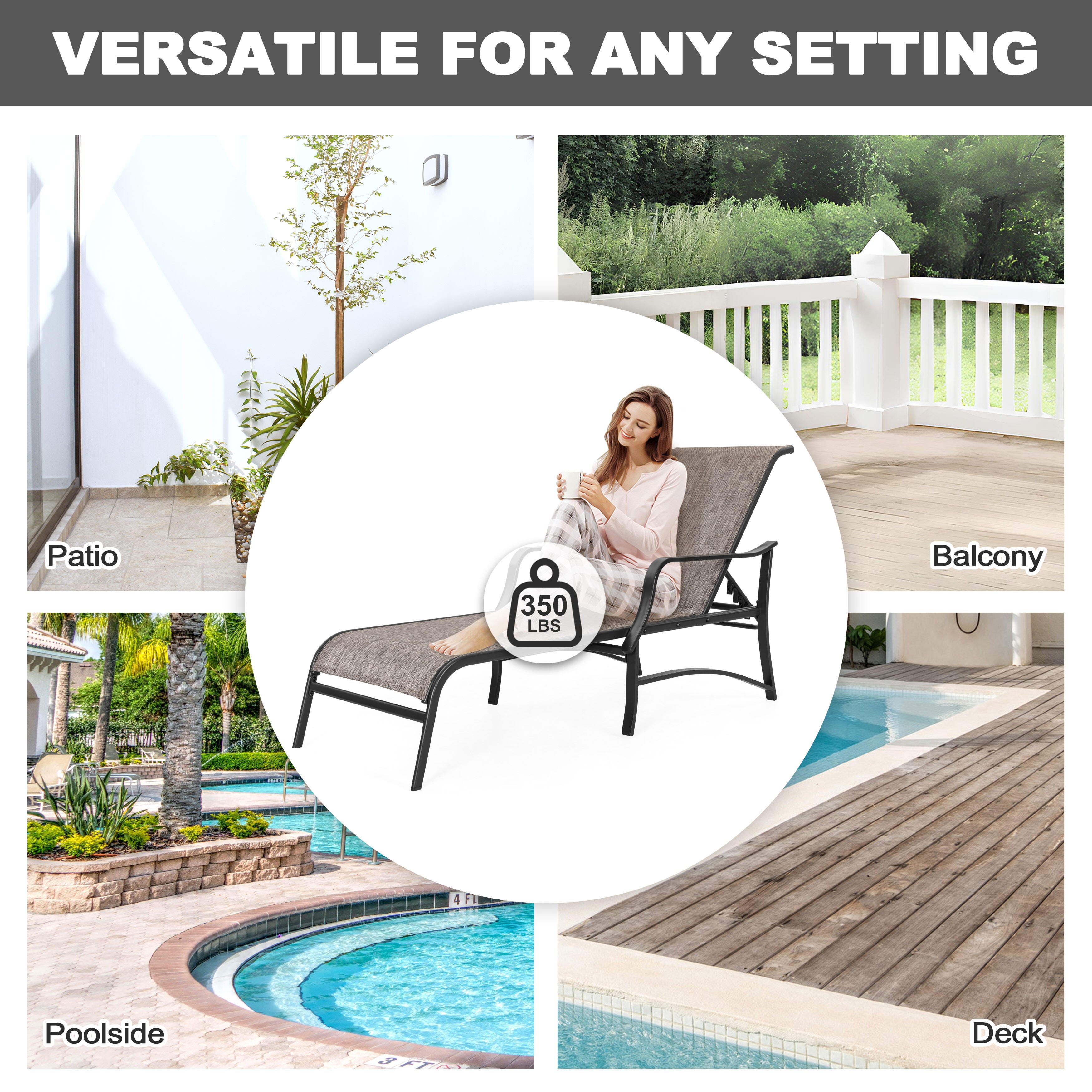 Nuu Garden Outdoor Lounge Chair (Set of 2), , large