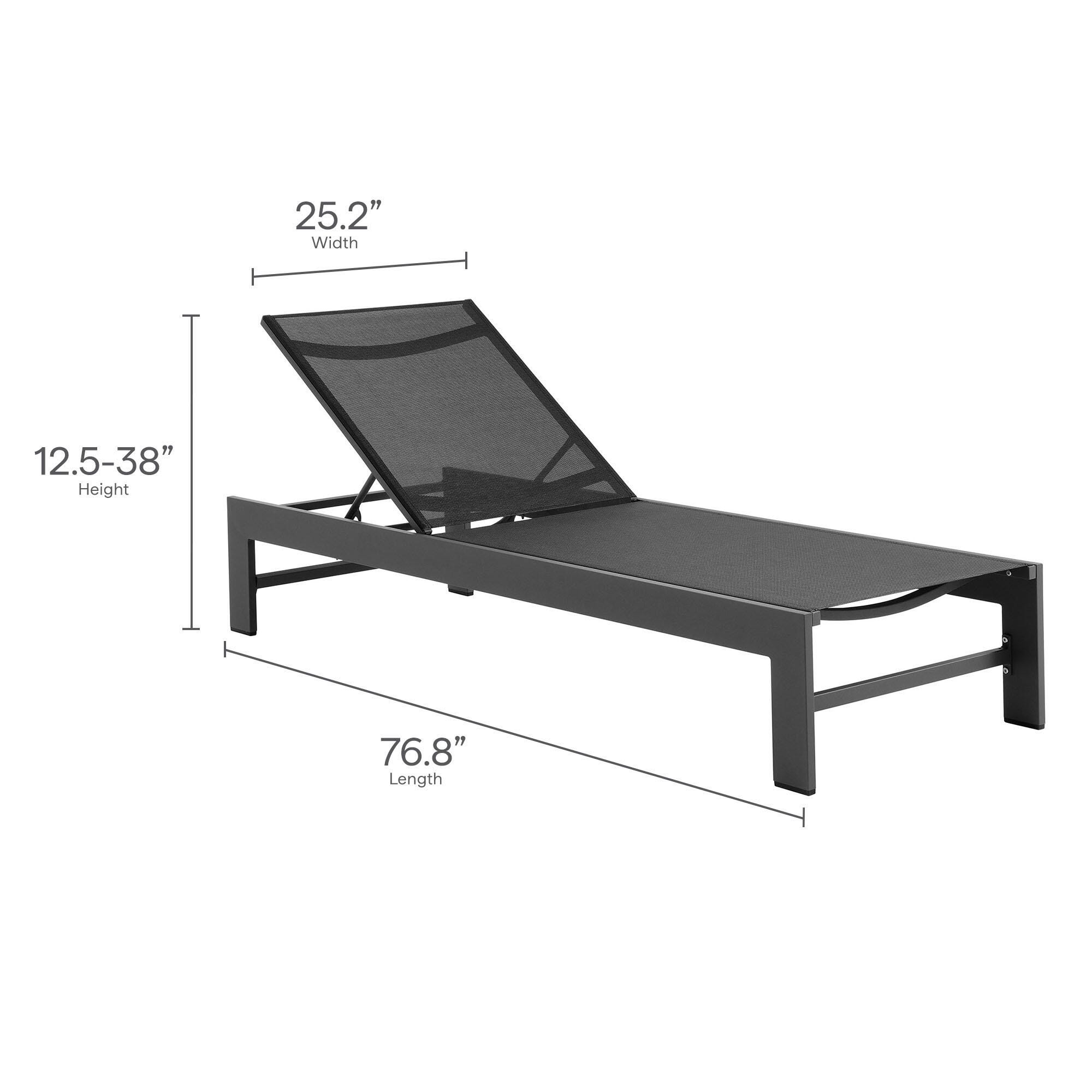 Modway Tahoe Outdoor Lounge Chaise, , large