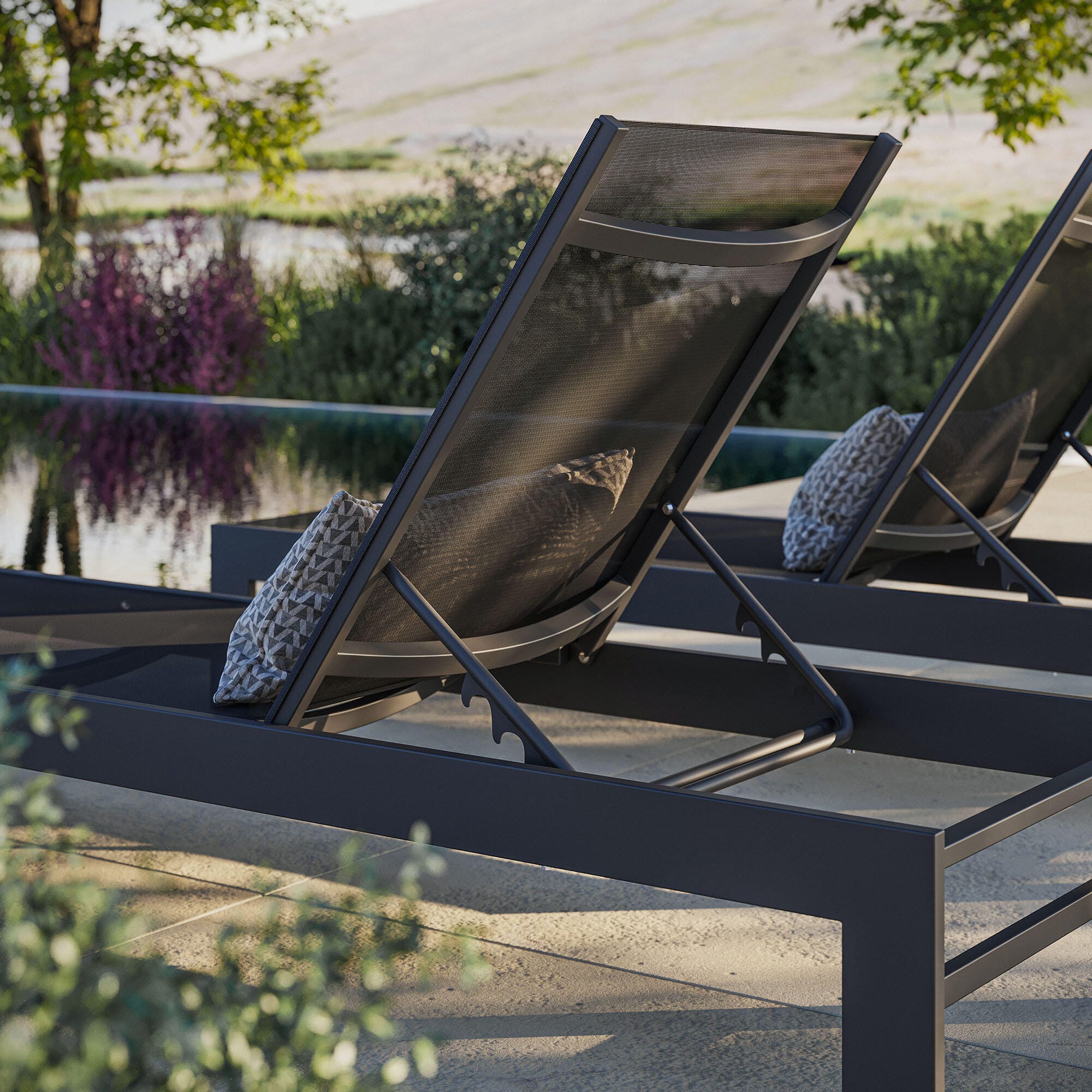 Modway Tahoe Outdoor Lounge Chaise, , large