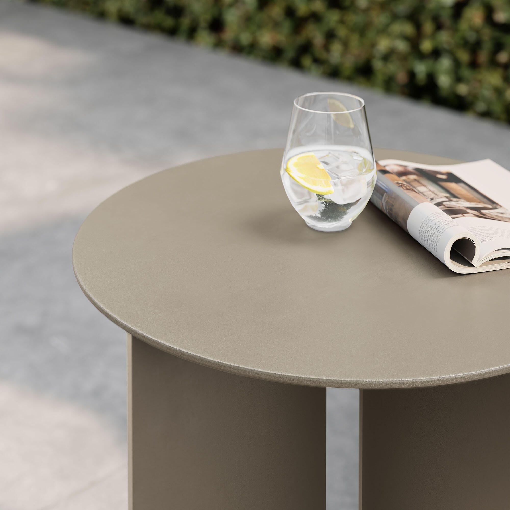 Modway Tecton Outdoor Side Table, , large