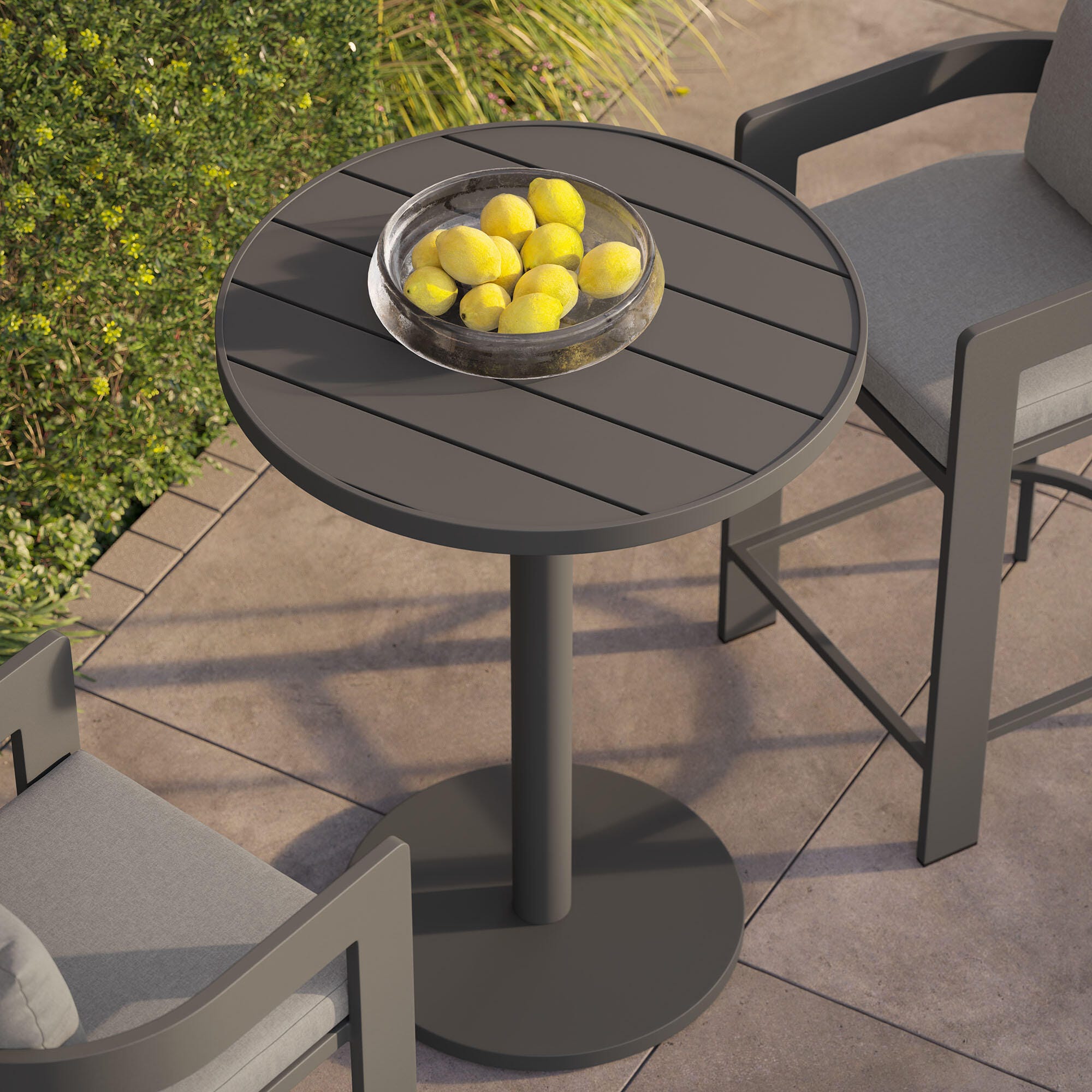 Modway Tahoe Outdoor Round Bar Table, , large
