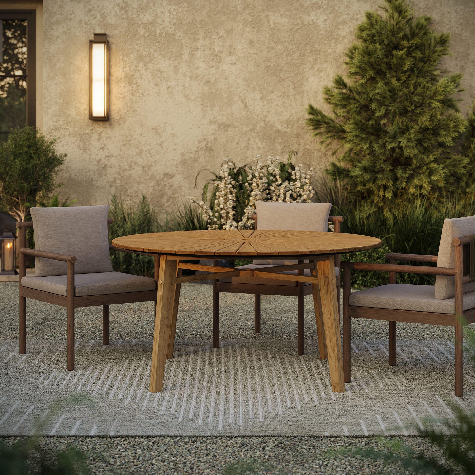 Modway Cielo Outdoor Dining Table, , large
