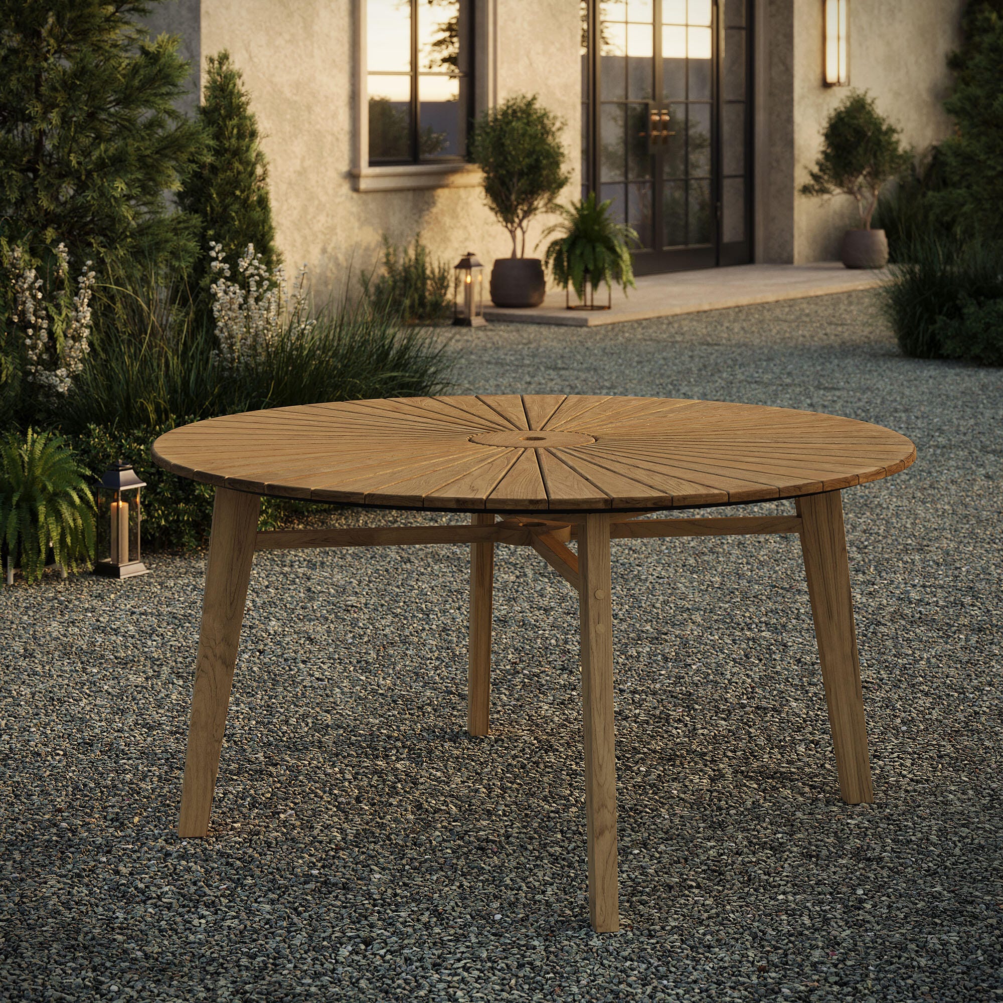 Modway Cielo Outdoor Dining Table, , large