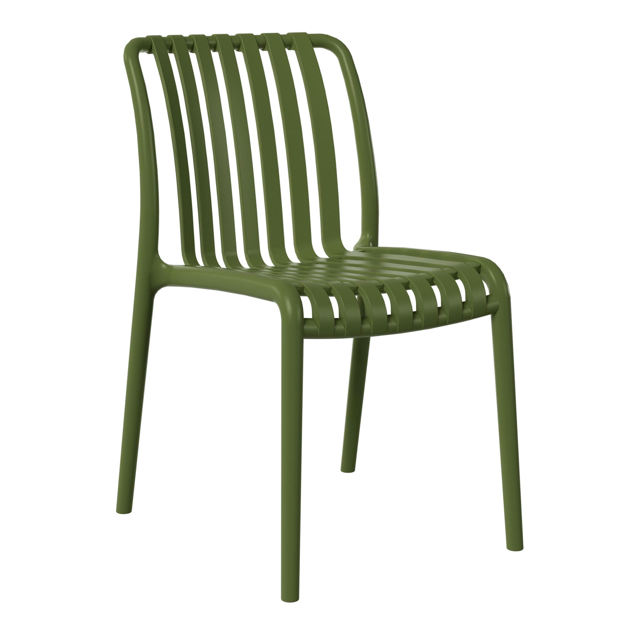 Westin Furniture Celestine Outdoor Side Table and 2 Chairs, Olive Green, large