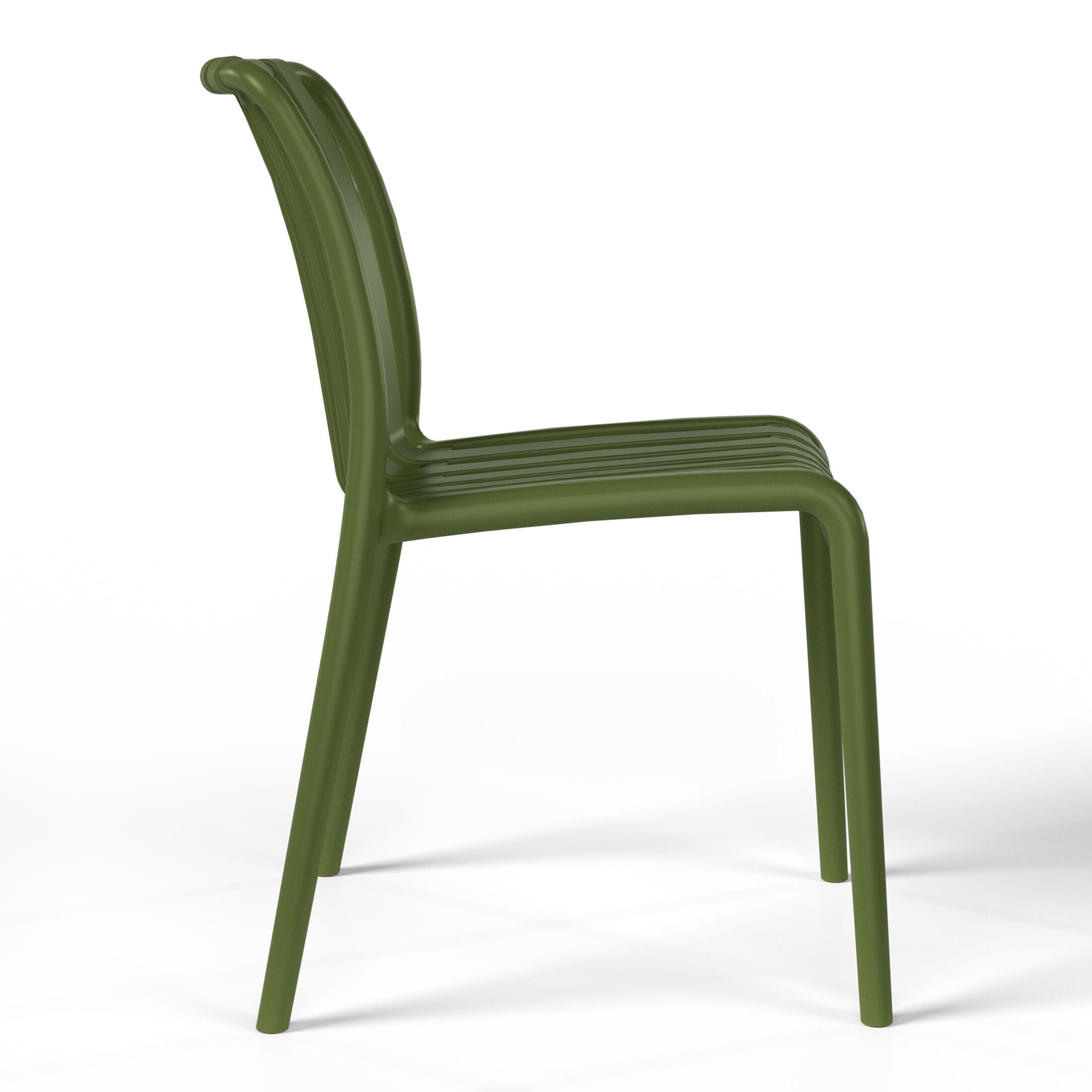 Westin Furniture Celestine Outdoor Side Table and 2 Chairs, Olive Green, large