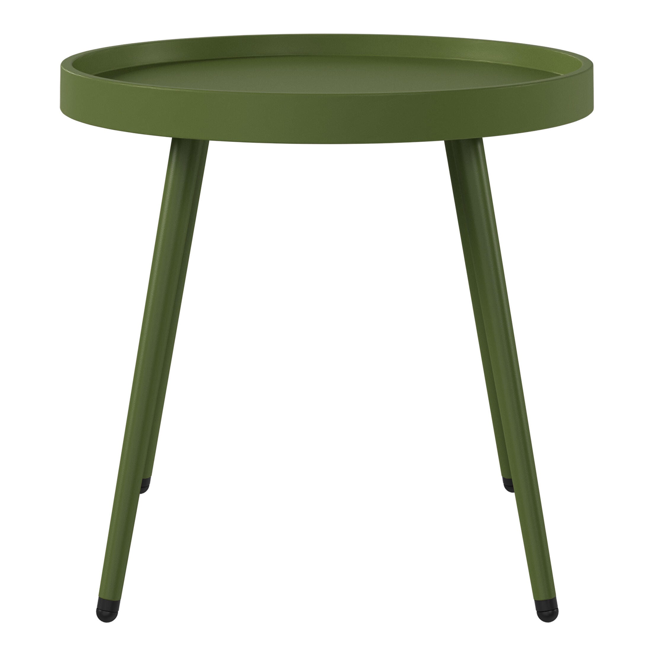 Westin Furniture Celestine Outdoor Side Table and 2 Chairs, Olive Green, large