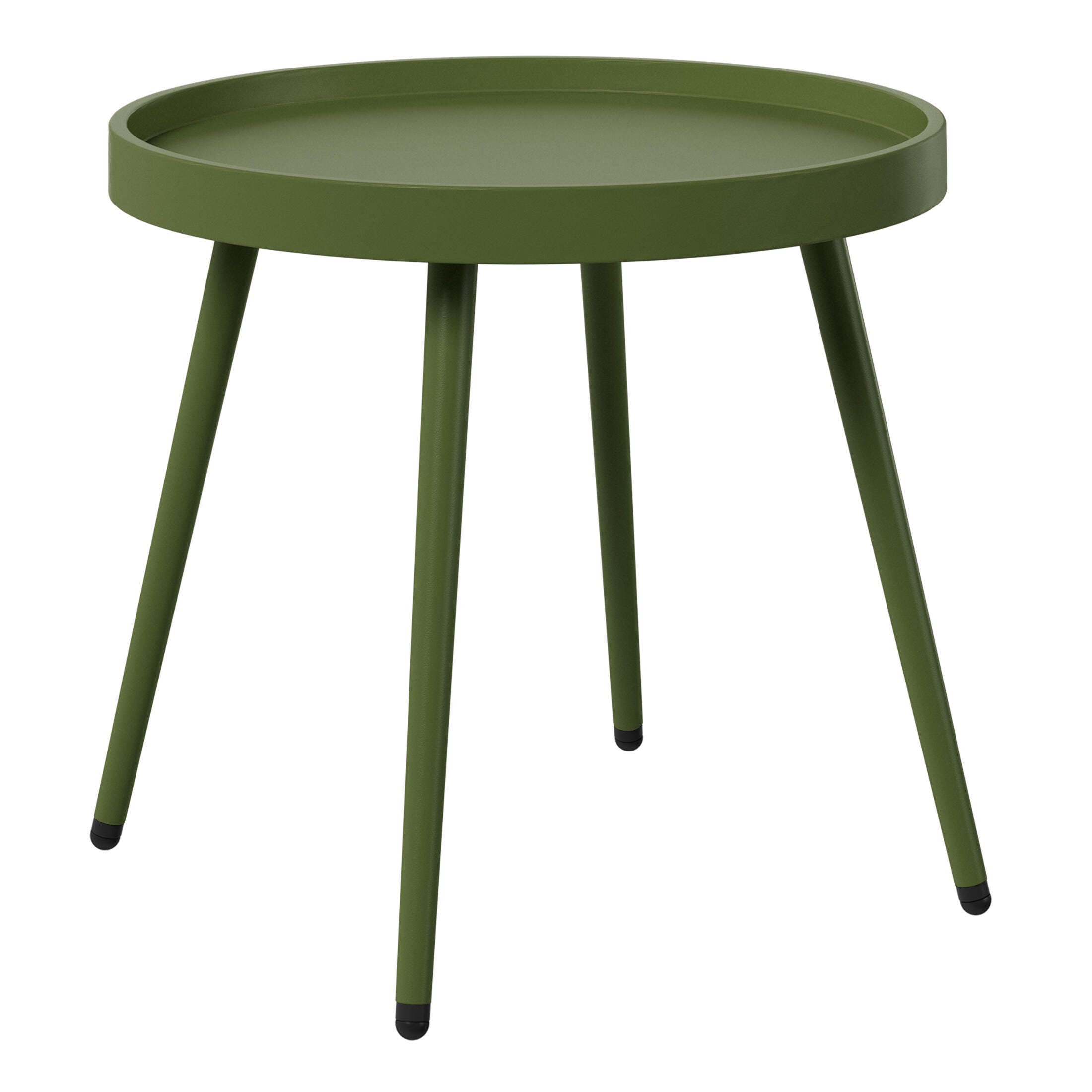 Westin Furniture Celestine Outdoor Side Table and 2 Chairs, Olive Green, large