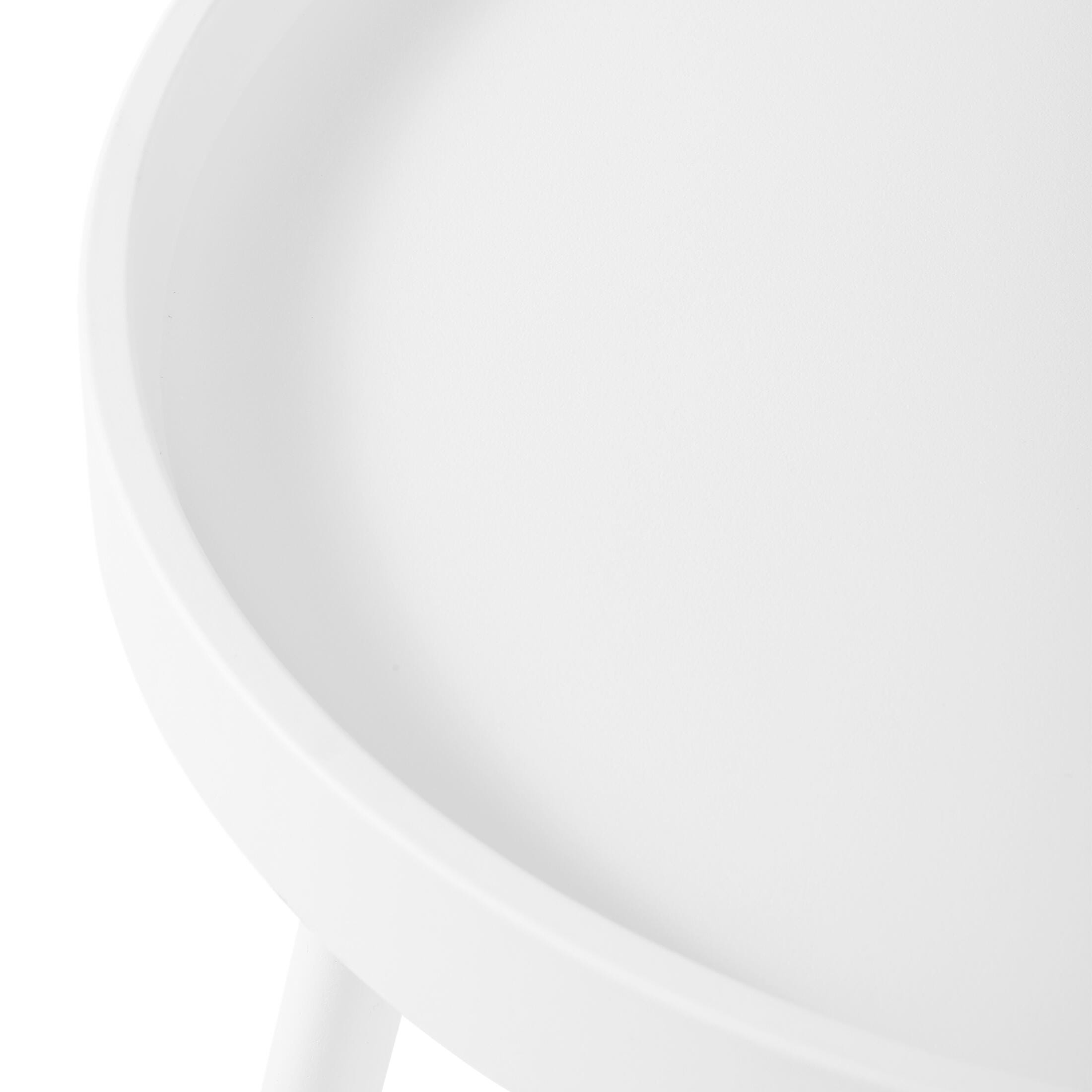 Westin Furniture Celestine Outdoor Side Table and 2 Chairs, White, large