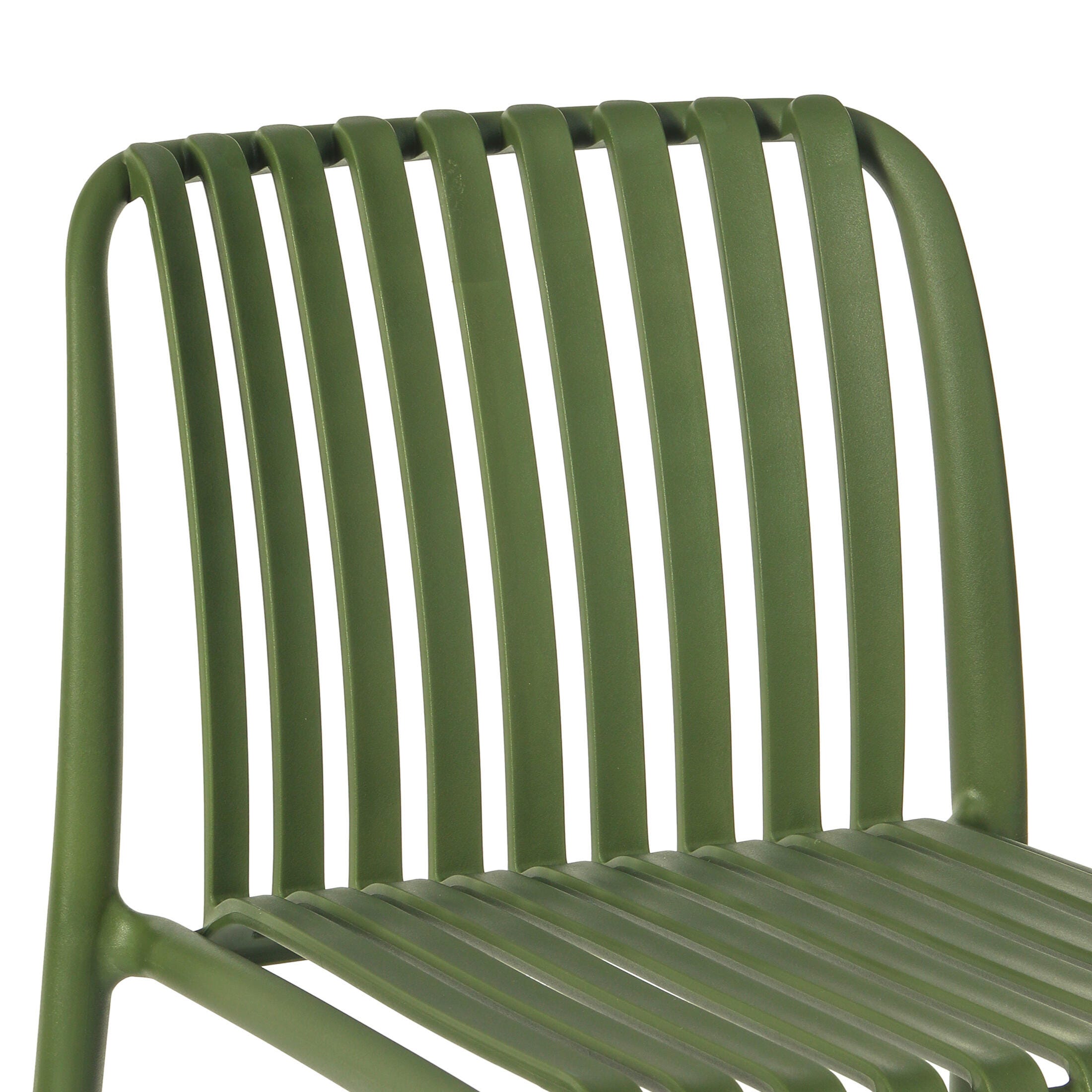 Westin Furniture Soleil Outdoor Bar Stool (Set of 2), Olive Green, large