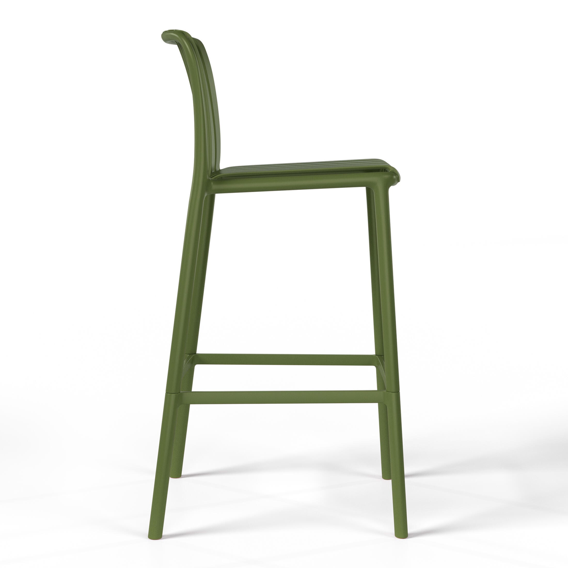 Westin Furniture Soleil Outdoor Bar Stool (Set of 2), Olive Green, large