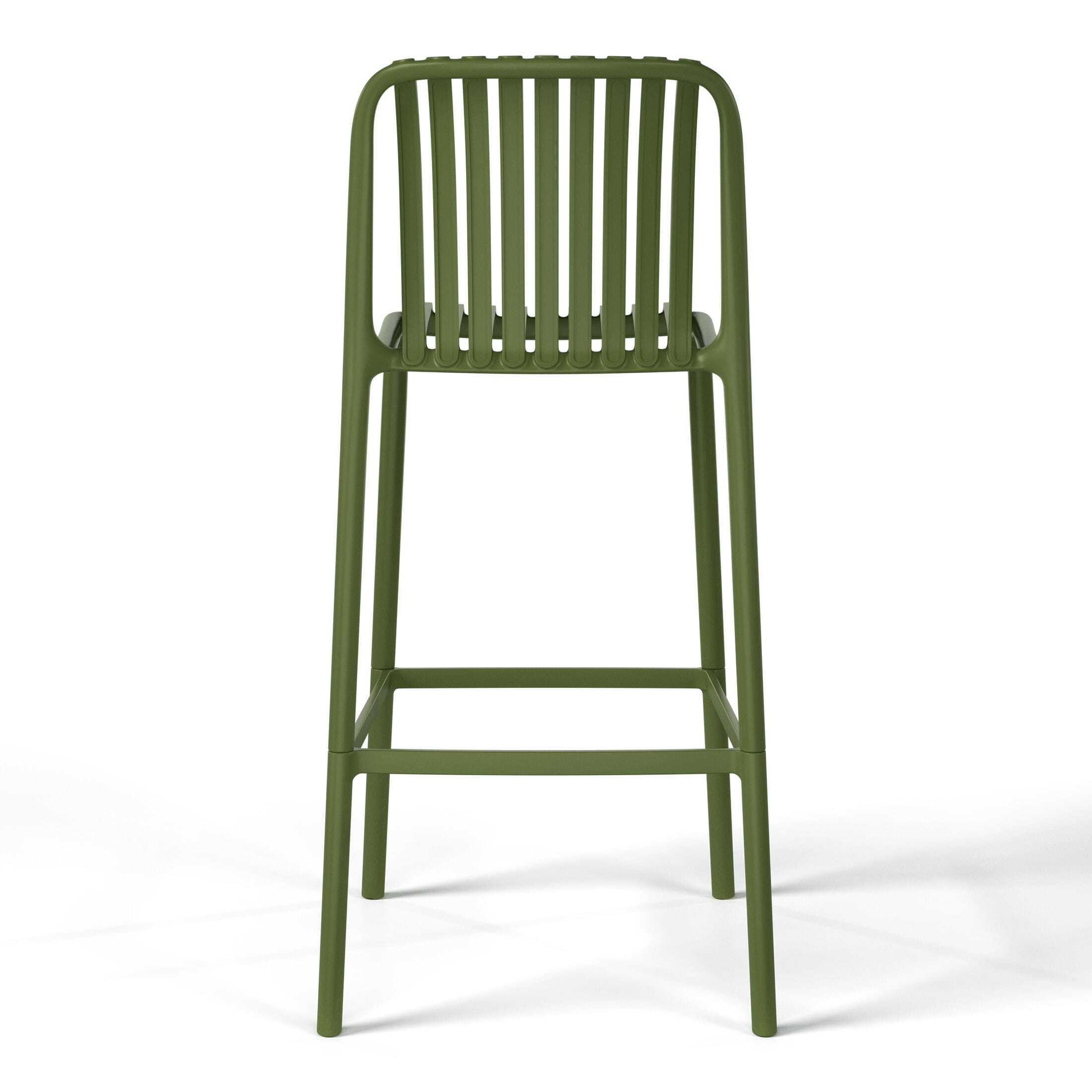 Westin Furniture Soleil Outdoor Bar Stool (Set of 2), Olive Green, large