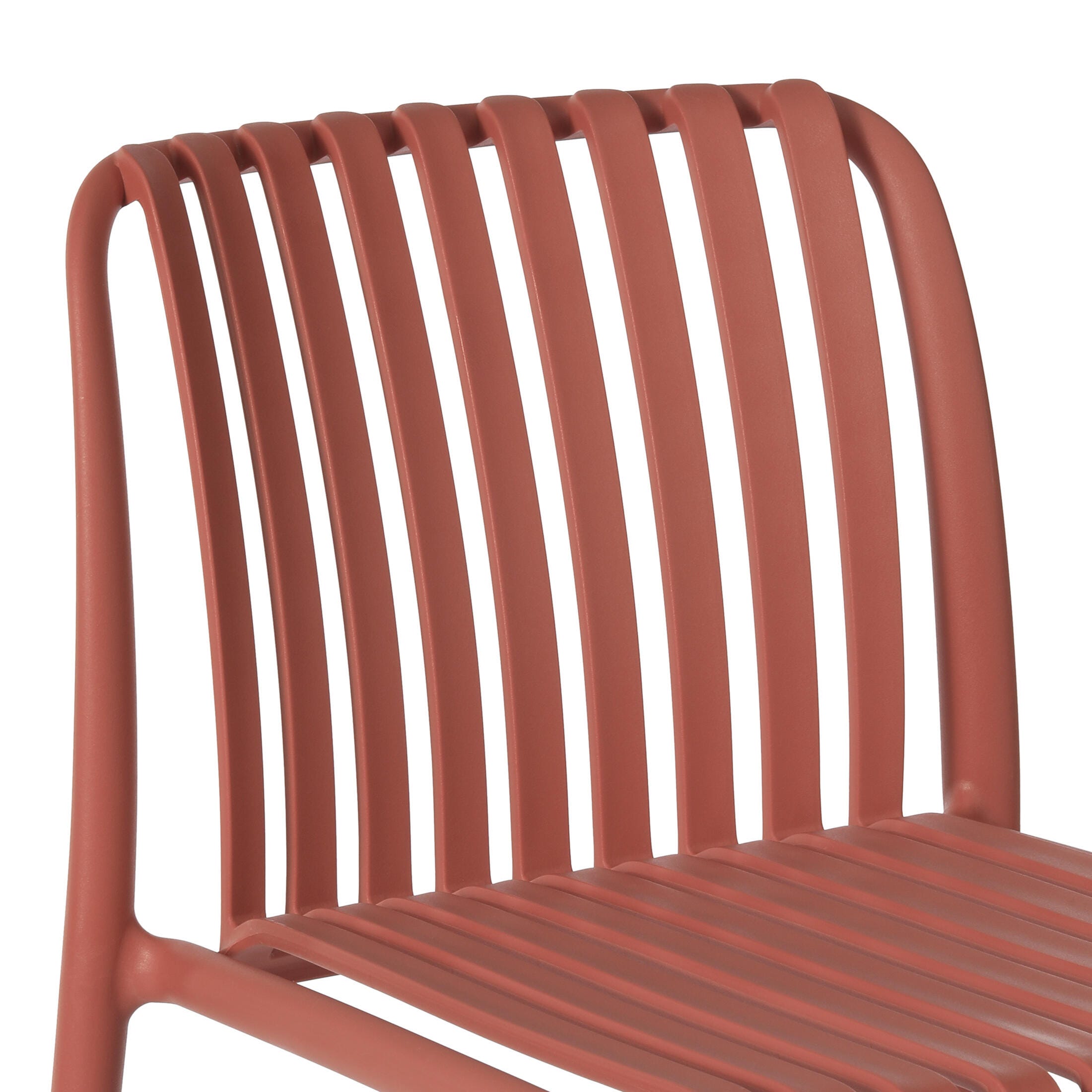 Westin Furniture Soleil Outdoor Bar Stool (Set of 2), Red, large