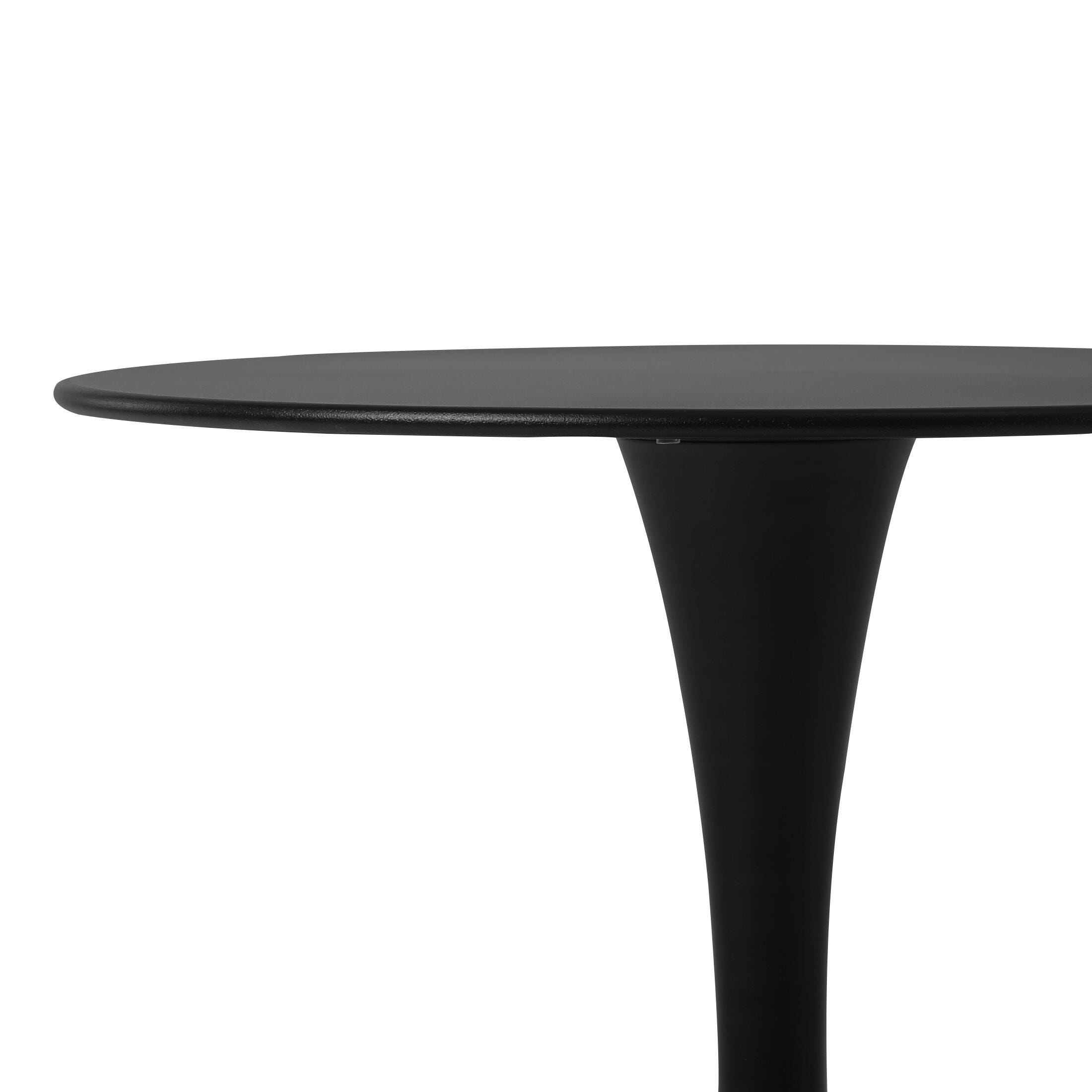 Westin Furniture Isla Outdoor Dining Table, Black, large