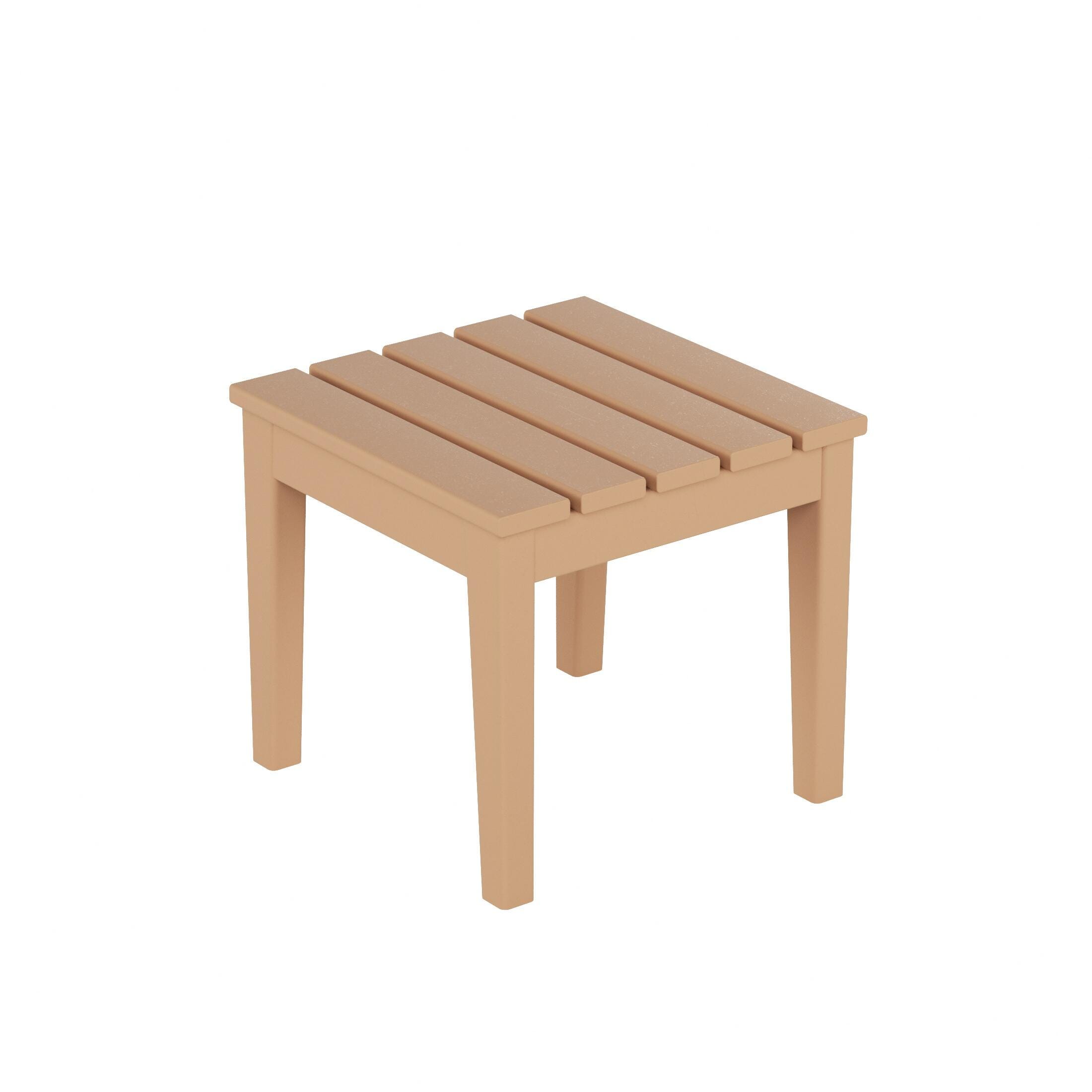 Westin Furniture Shoreside Outdoor Side Table, Teak, large