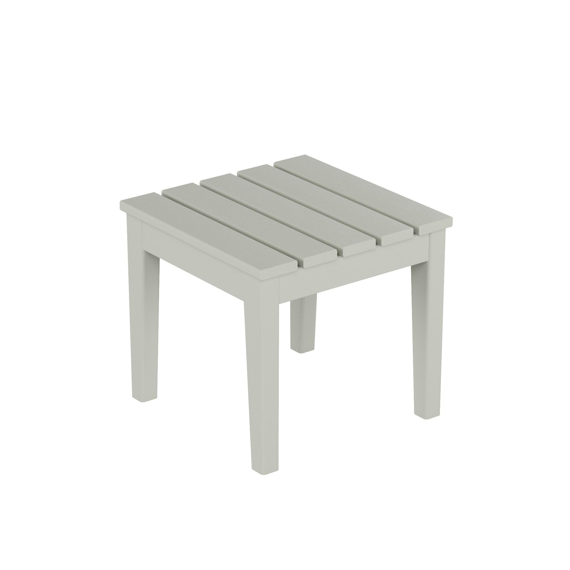 Westin Furniture Shoreside Outdoor Side Table, Sand, large