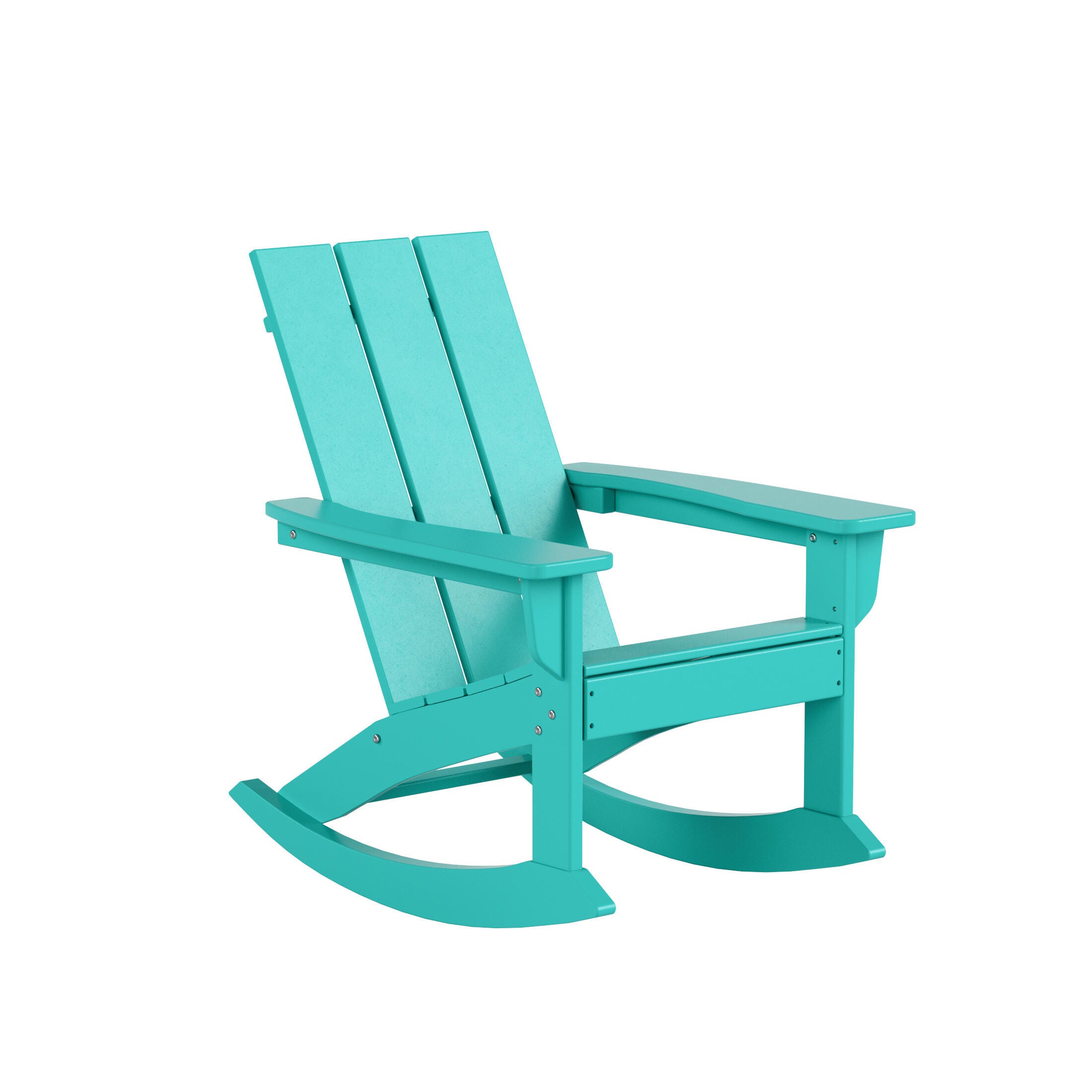 Westin Furniture Shoreside Outdoor Adirondack Chair, Turquoise, large