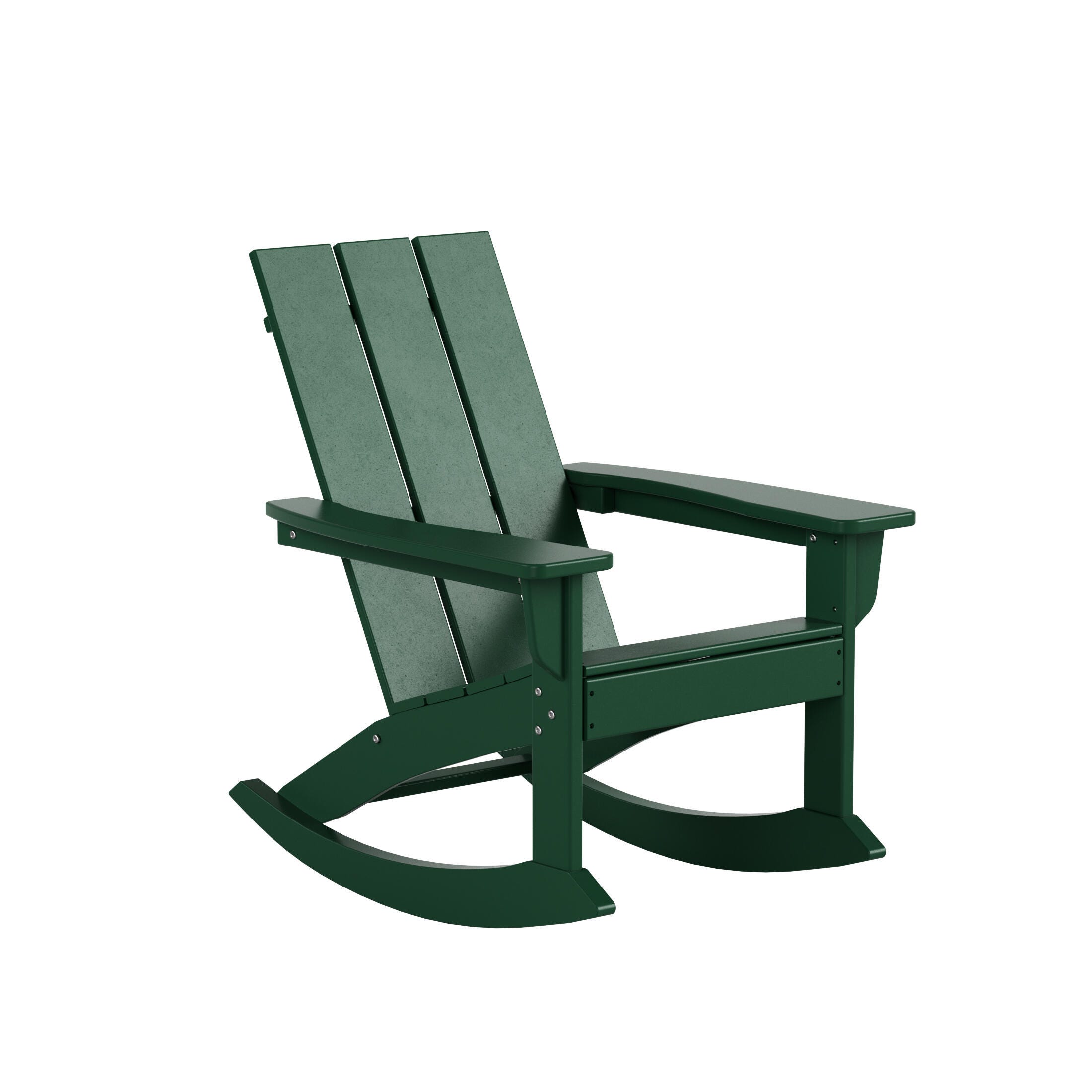 Westin Furniture Shoreside Outdoor Adirondack Chair, Dark Green, large