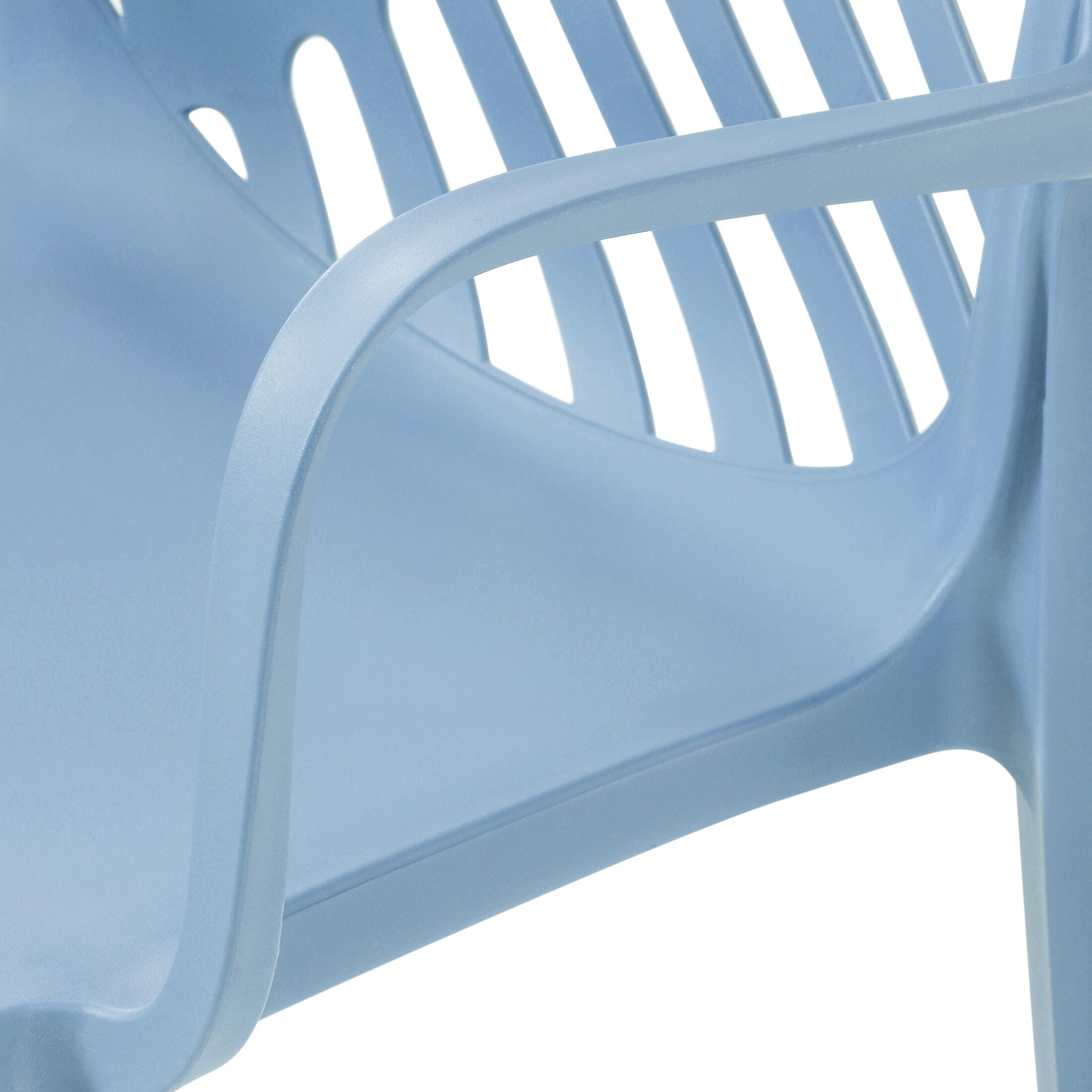 Westin Furniture Haven Outdoor Dining Armchair (Set of 2), French Blue, large