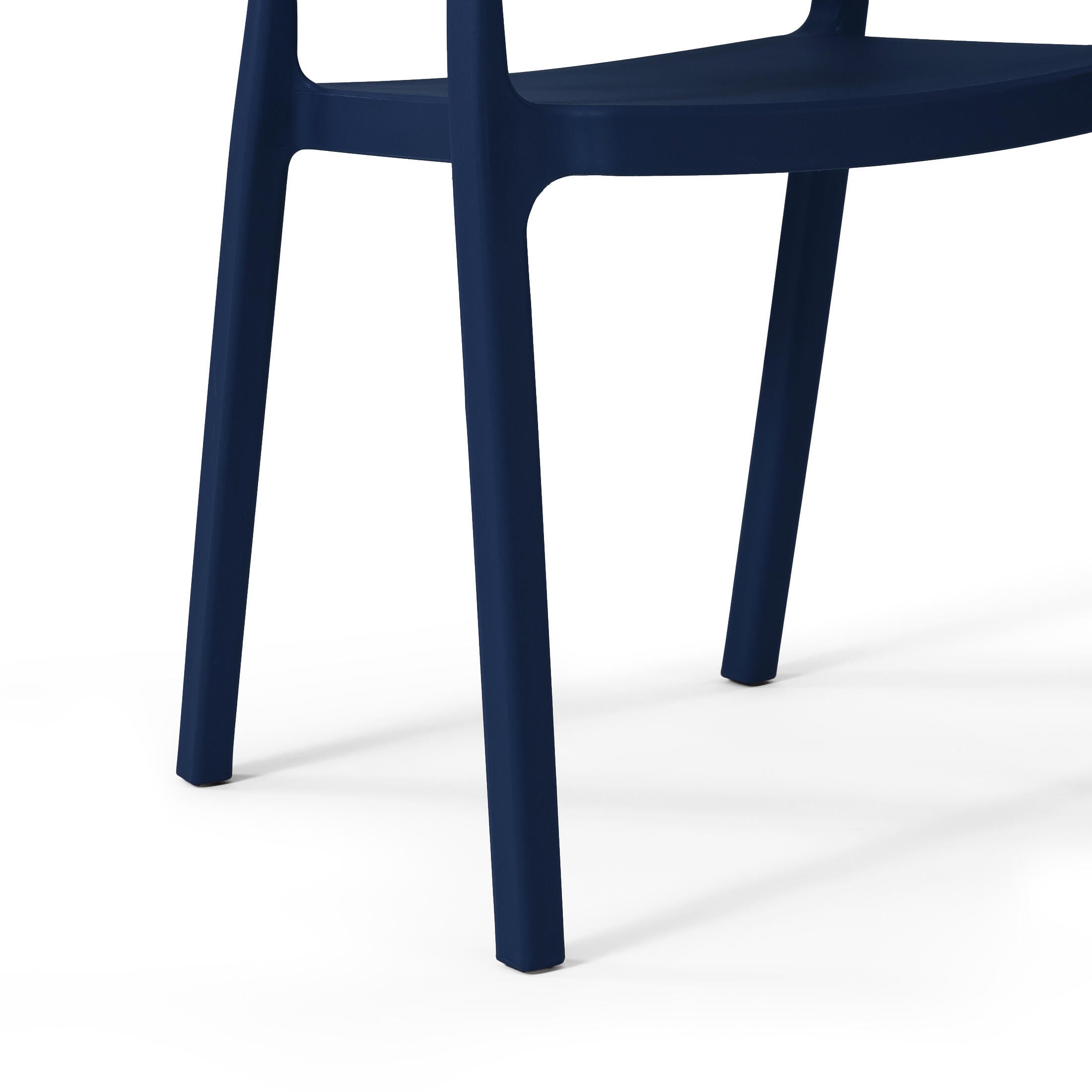 Westin Furniture Cove Outdoor Dining Armchair (Set of 2), Navy Blue, large