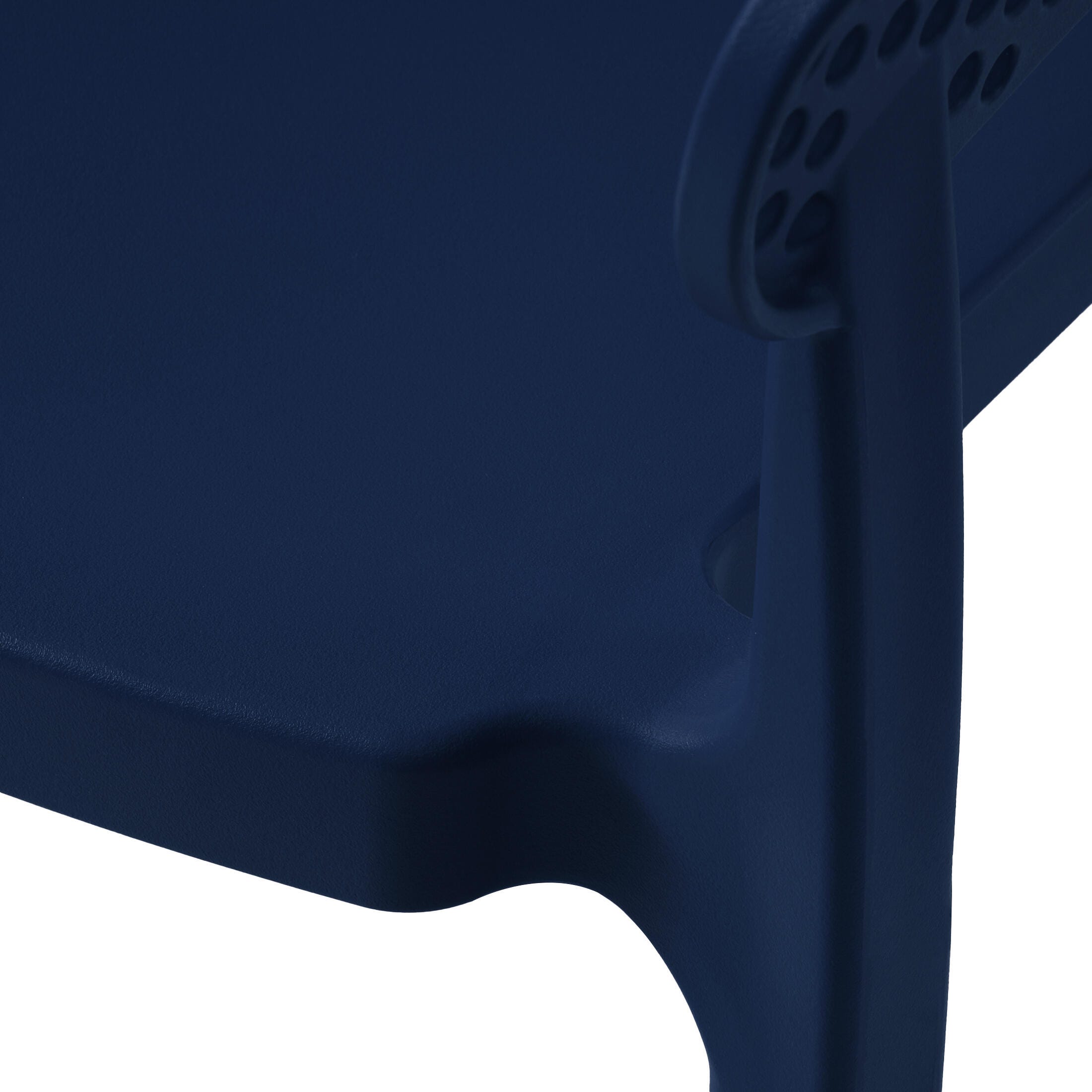 Westin Furniture Cove Outdoor Dining Armchair (Set of 2), Navy Blue, large
