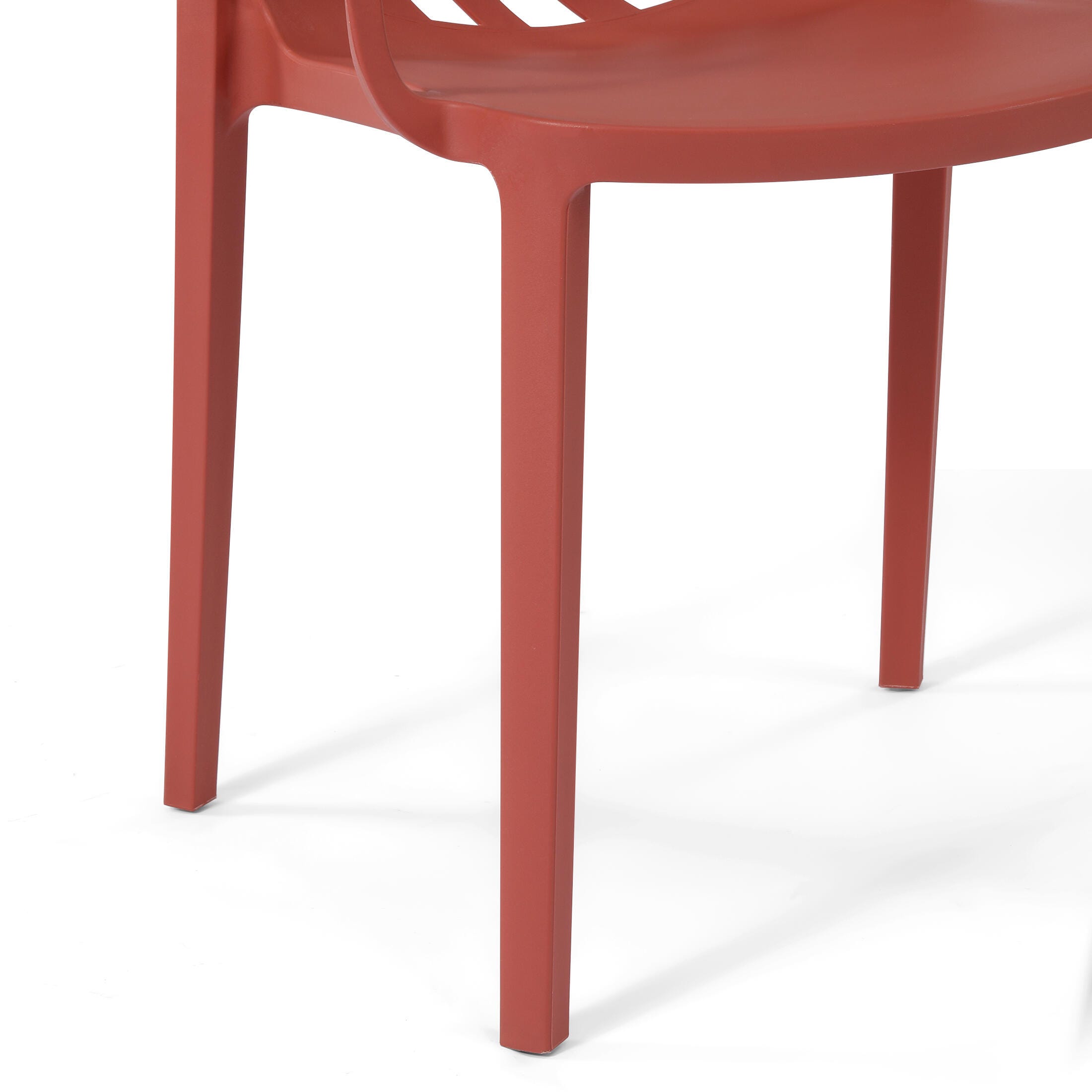 Westin Furniture Haven Outdoor Dining Armchair (Set of 2), Red, large