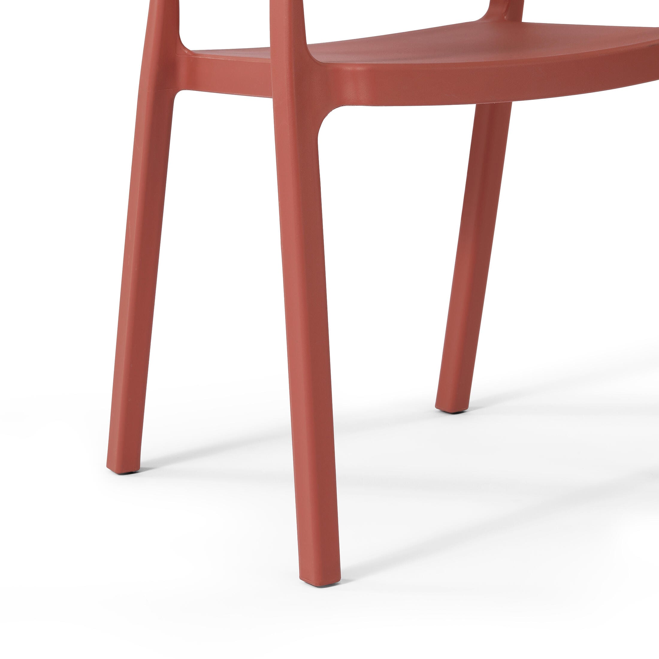 Westin Furniture Cove Outdoor Dining Armchair (Set of 2), Red, large