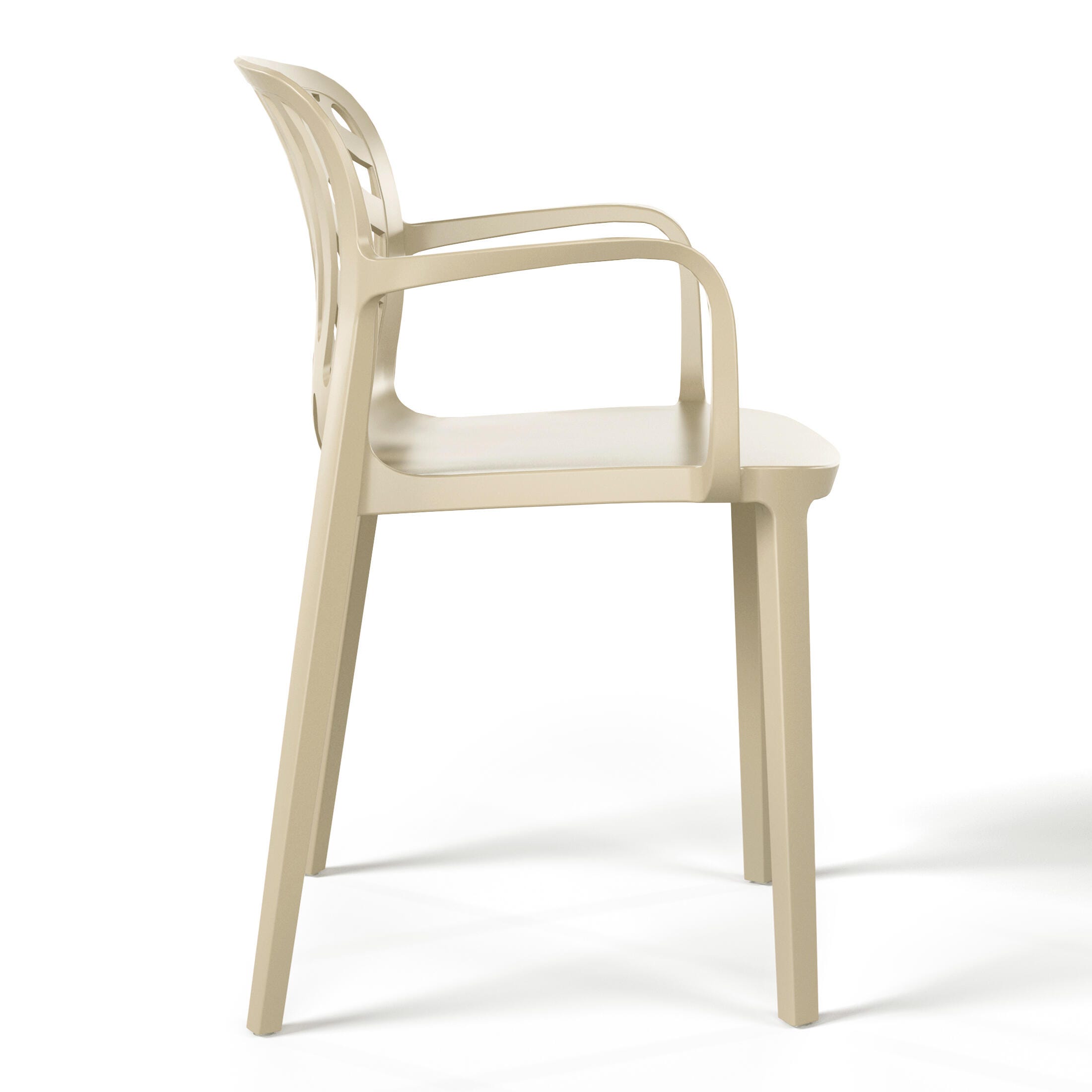 Westin Furniture Haven Outdoor Dining Armchair (Set of 2), Sand, large