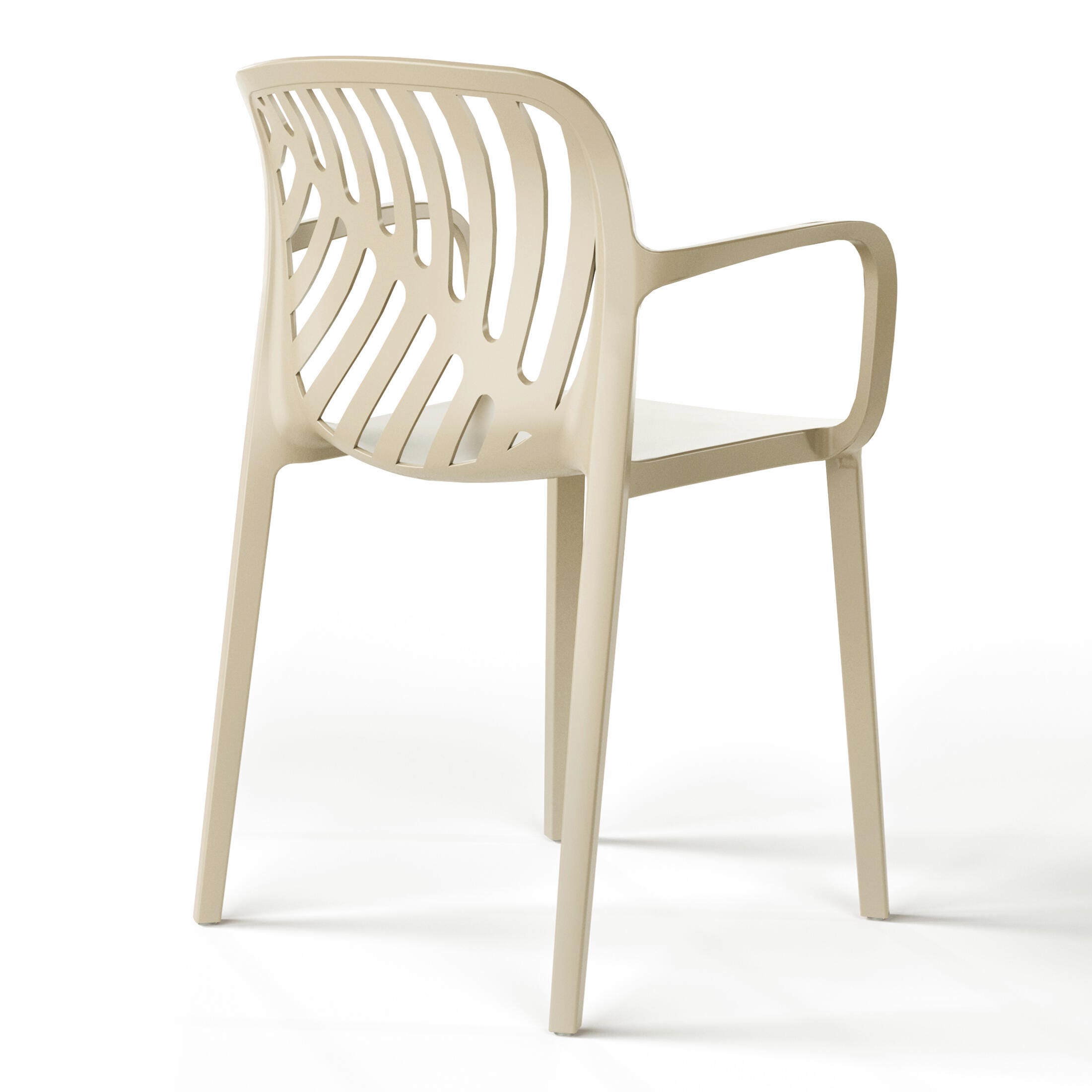 Westin Furniture Haven Outdoor Dining Armchair (Set of 2), Sand, large
