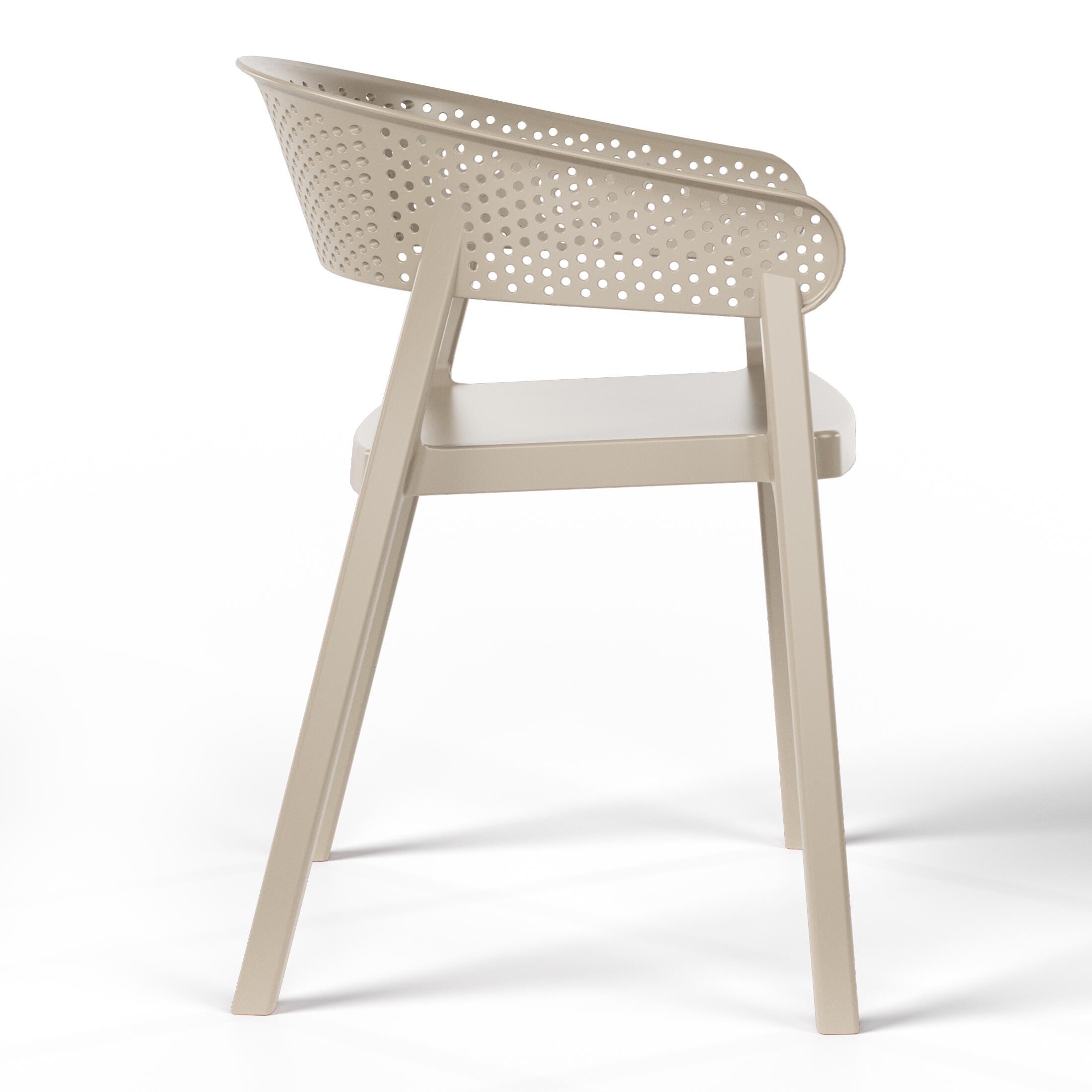 Westin Furniture Cove Outdoor Dining Armchair (Set of 2), Sand, large