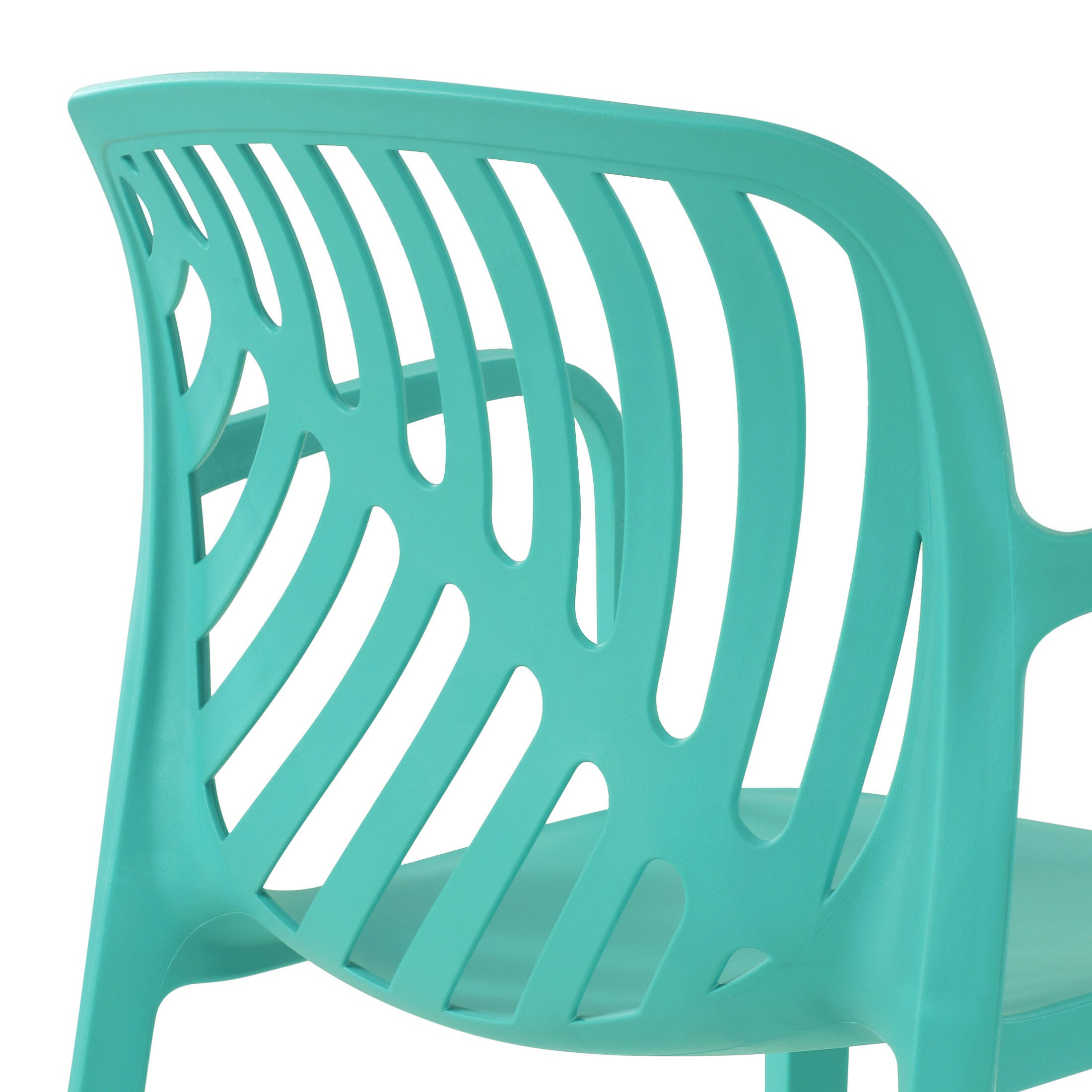 Westin Furniture Haven Outdoor Dining Armchair (Set of 2), Turquoise, large