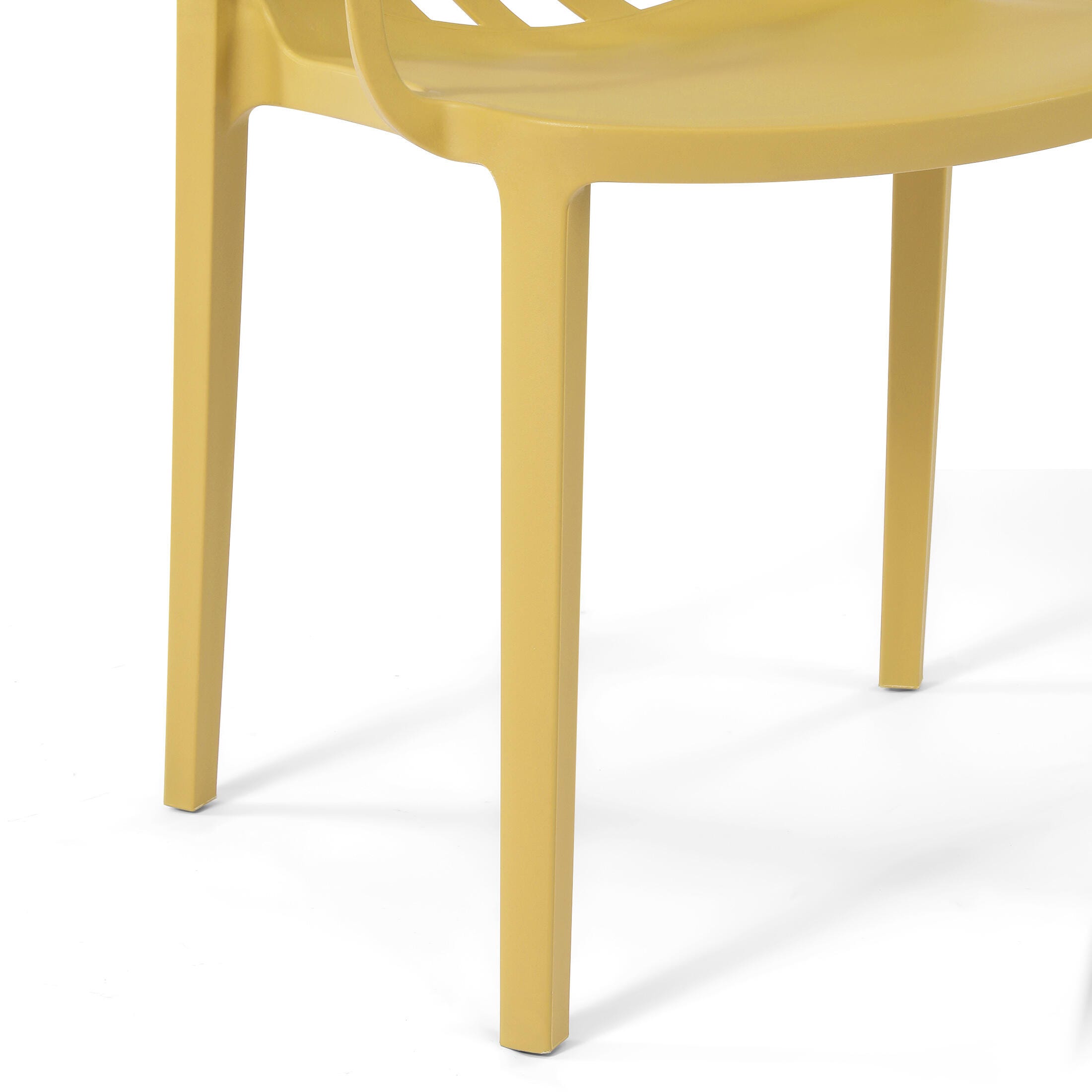 Westin Furniture Haven Outdoor Dining Armchair (Set of 2), Yellow, large