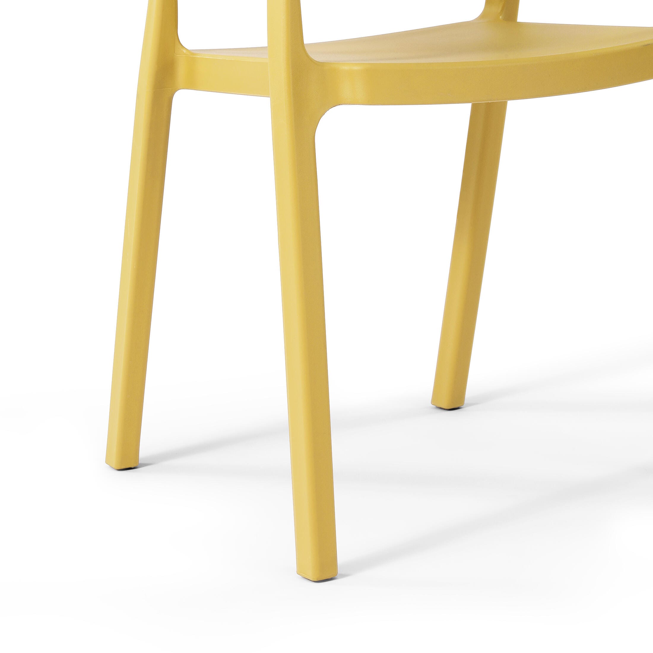 Westin Furniture Cove Outdoor Dining Armchair (Set of 2), Yellow, large