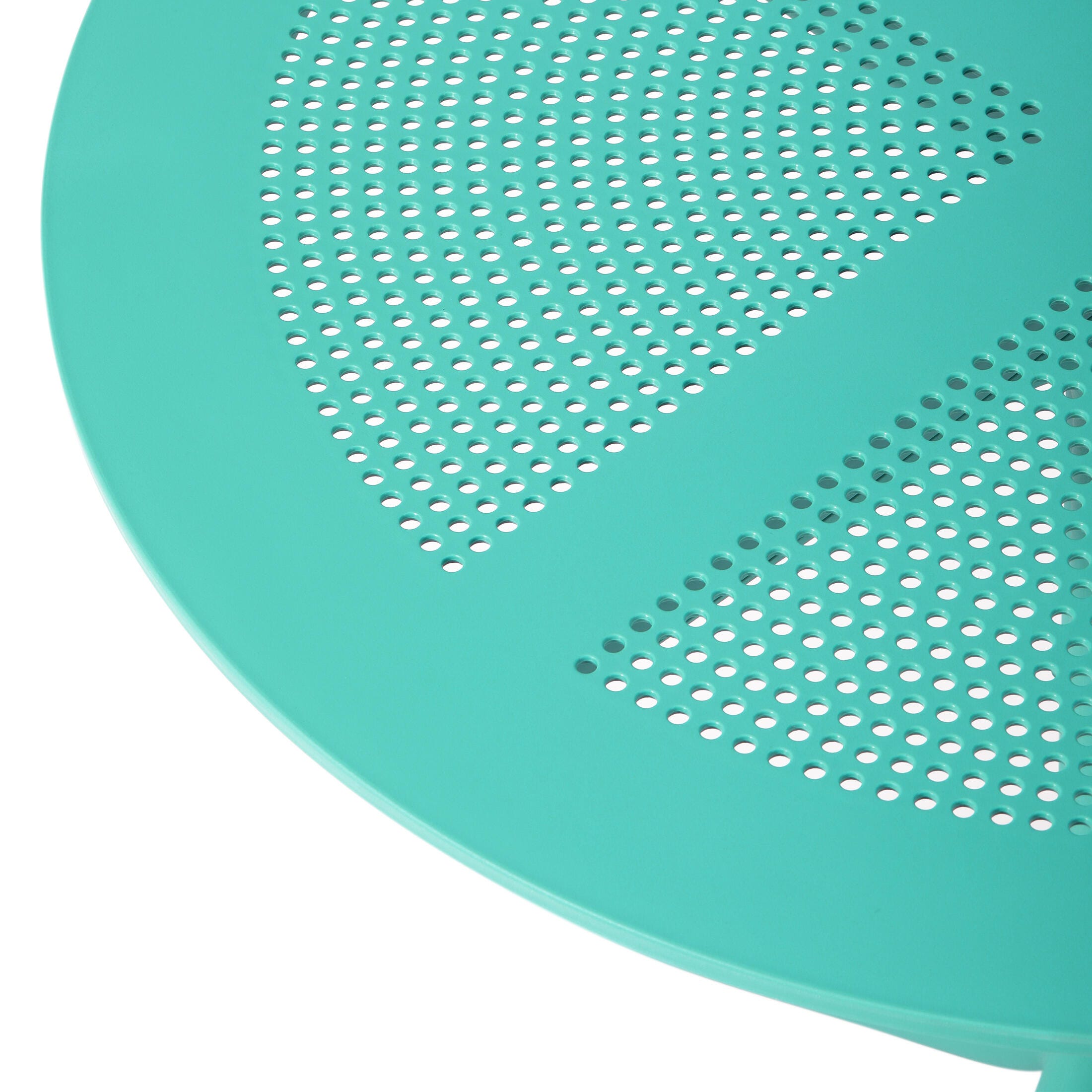 Westin Furniture Pearlina Outdoor Dining Table, Turquoise, large