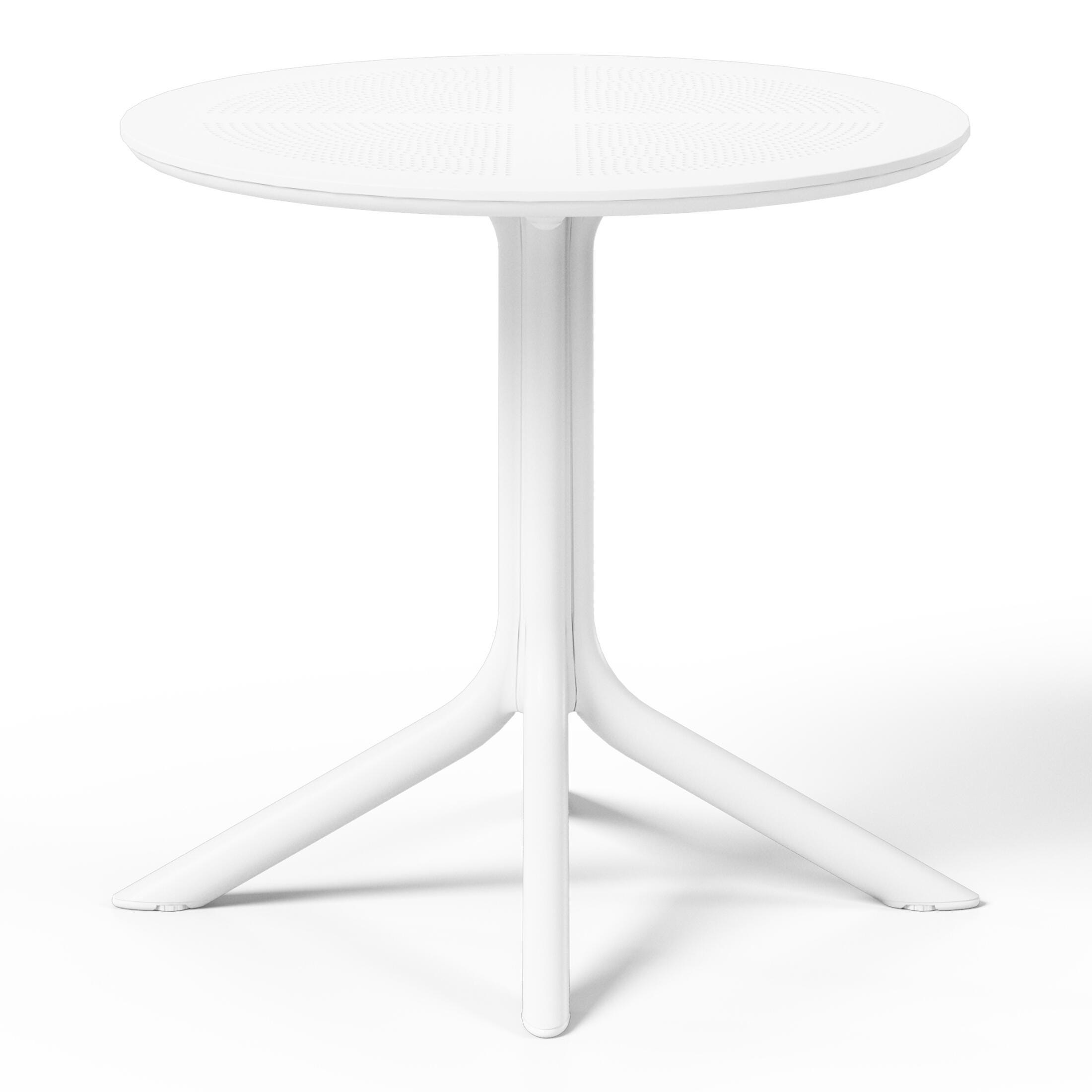 Westin Furniture Pearlina Outdoor Dining Table, White, large