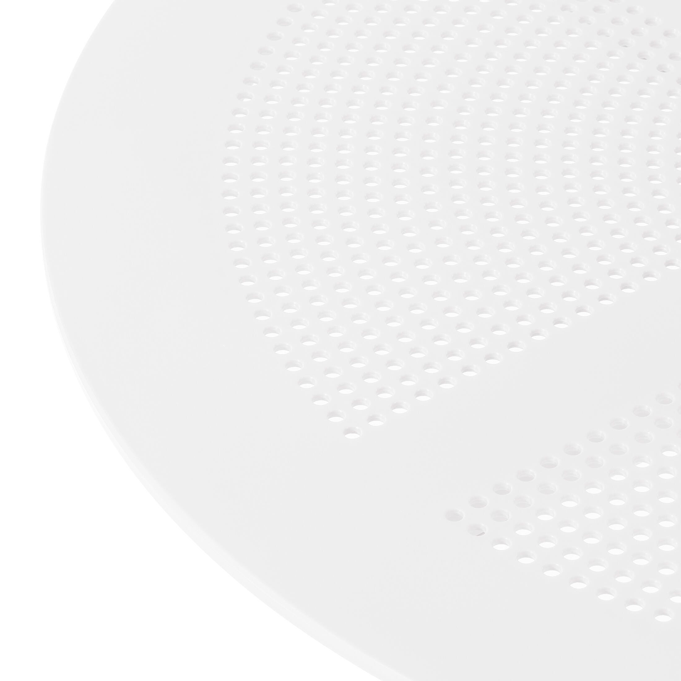 Westin Furniture Pearlina Outdoor Dining Table, White, large