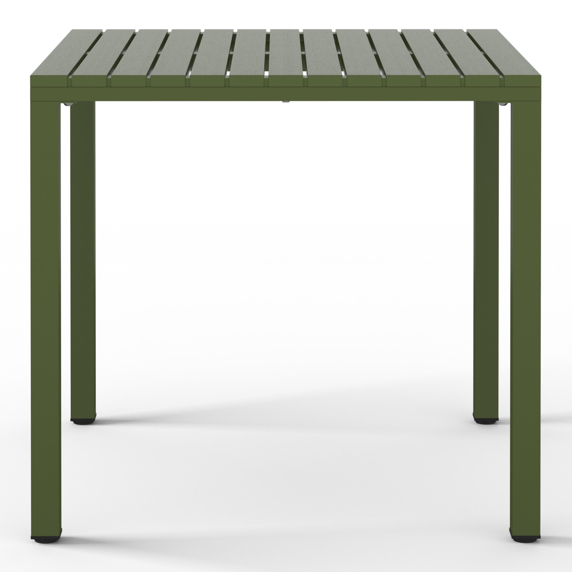 Westin Furniture Lucienne Outdoor Dining Table, Olive Green, large