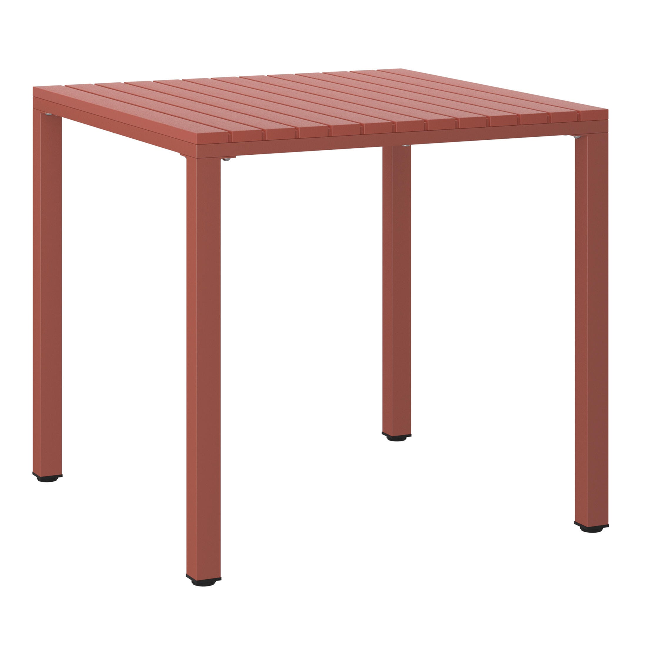 Westin Furniture Lucienne Outdoor Dining Table, Red, large