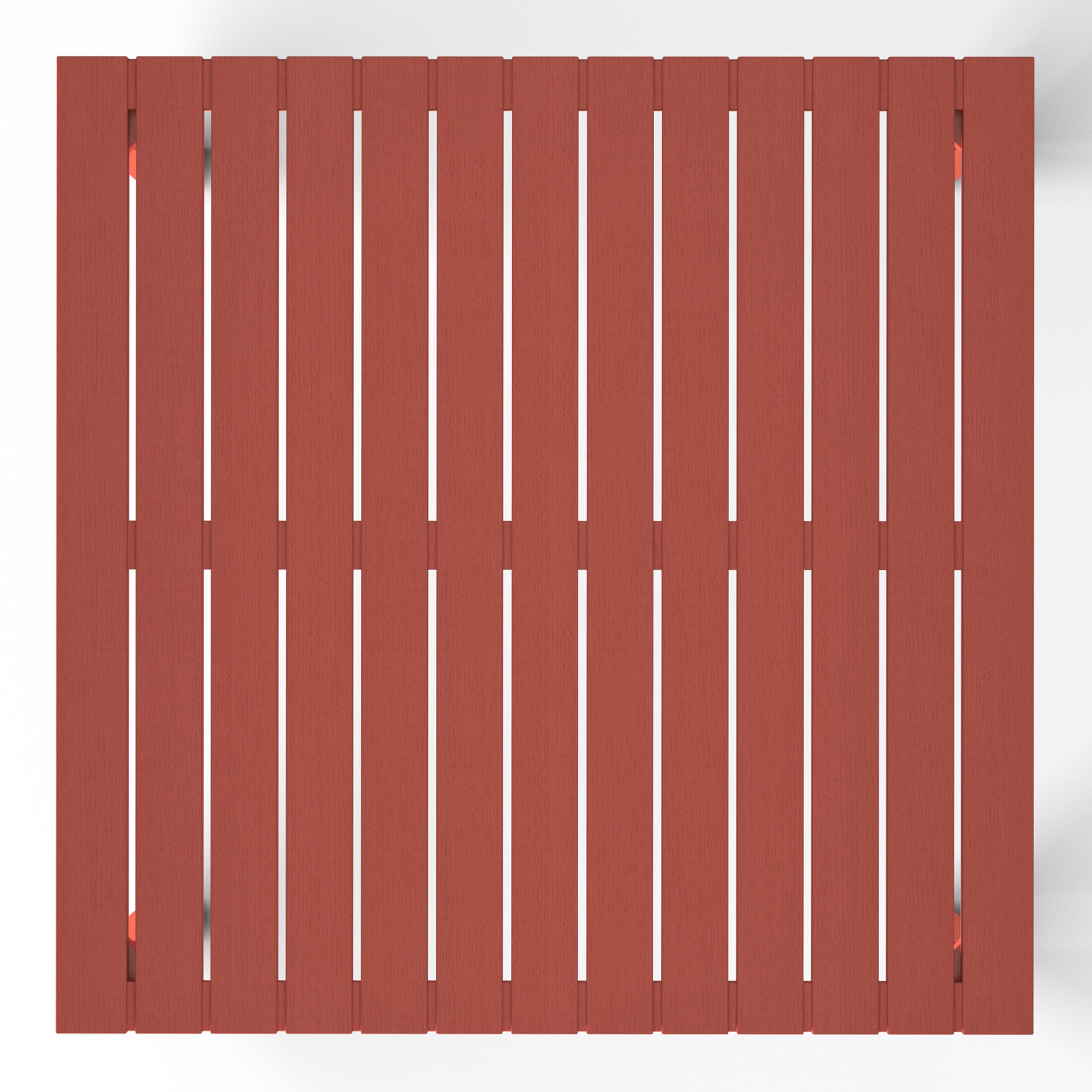 Westin Furniture Lucienne Outdoor Dining Table, Red, large