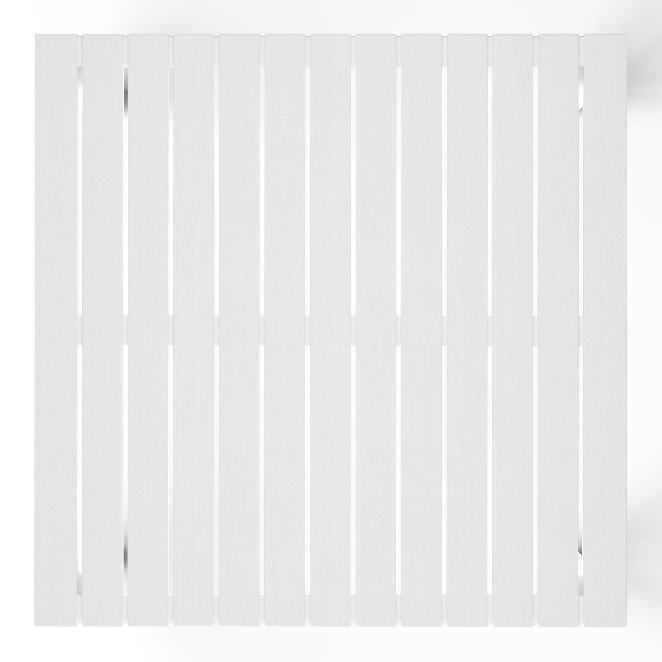 Westin Furniture Lucienne Outdoor Dining Table, White, large