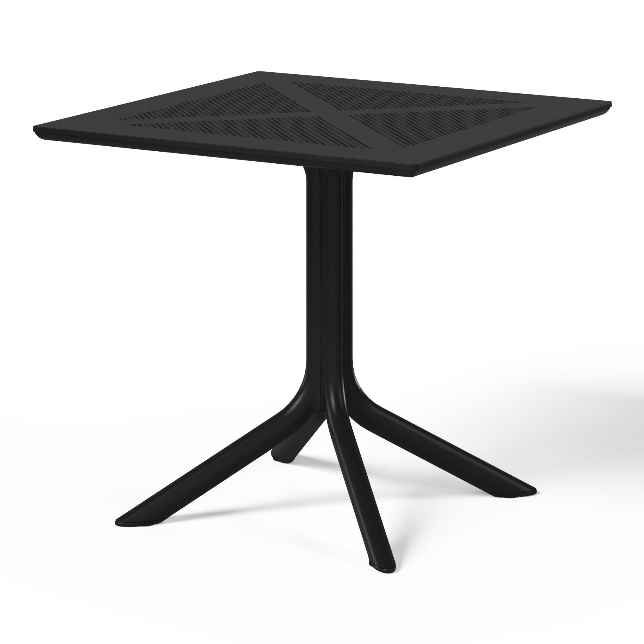 Westin Furniture Pearlina Solid Outdoor Dining Table, Black, large