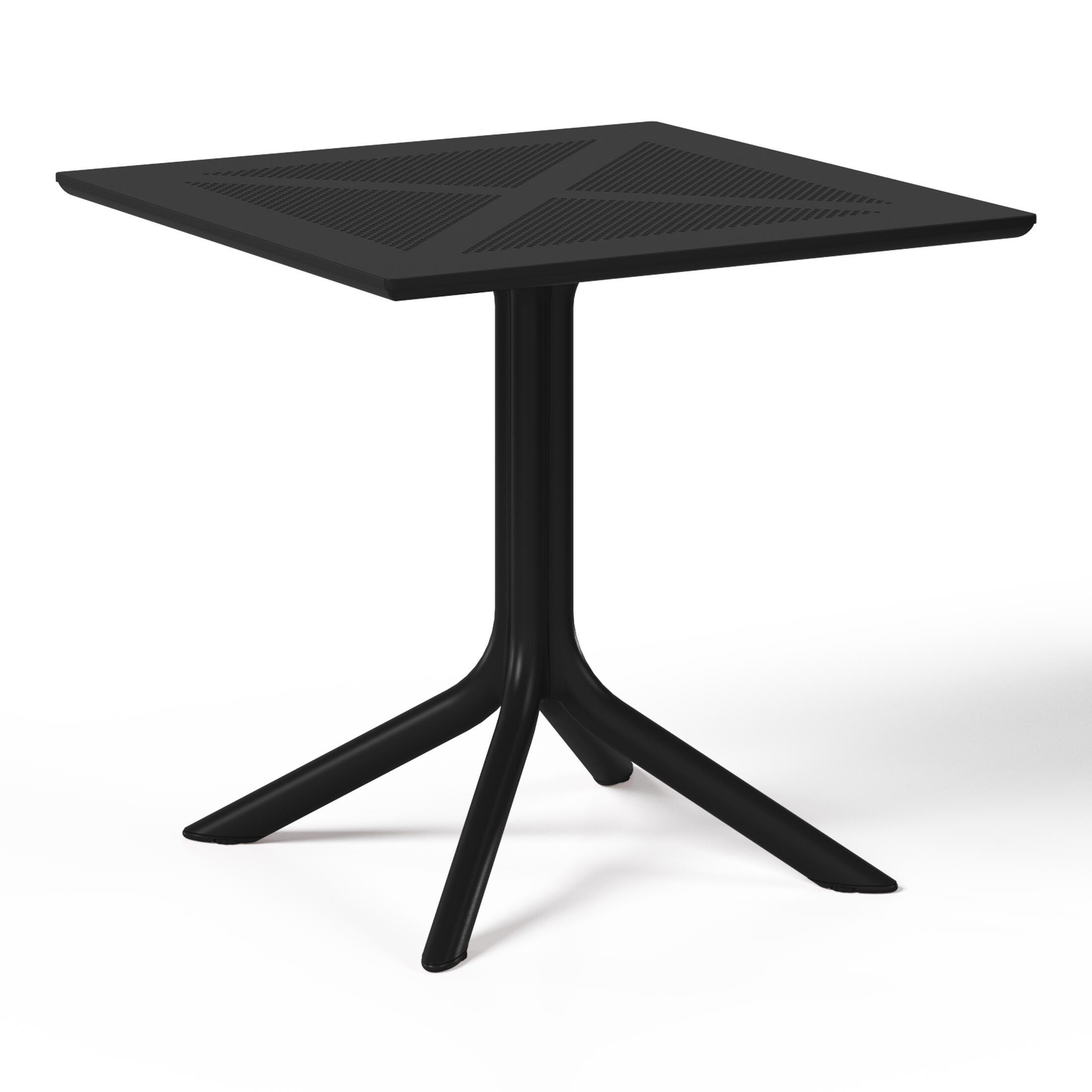 Westin Furniture Pearlina Solid Outdoor Dining Table, Black, large