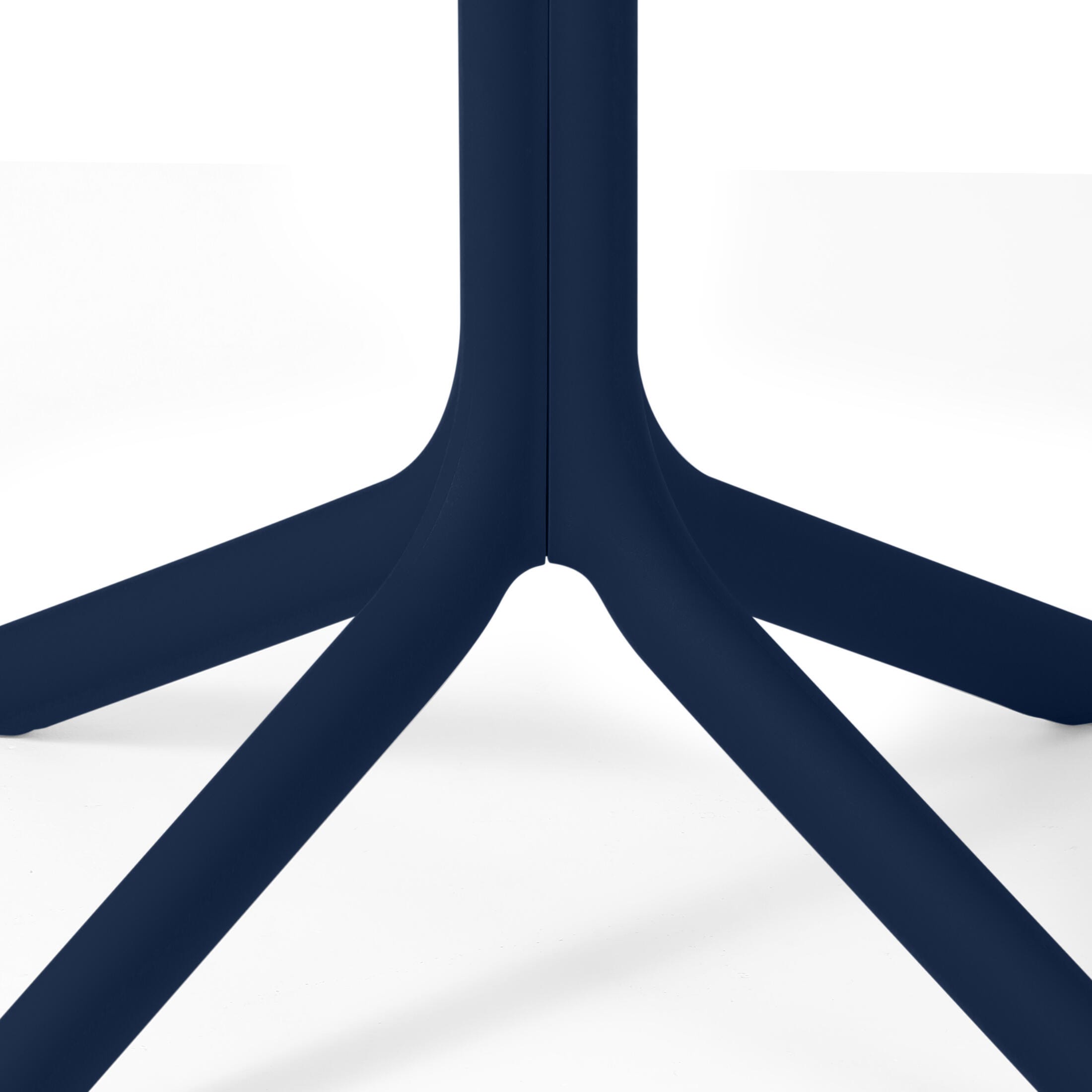 Westin Furniture Pearlina Solid Outdoor Dining Table, Navy Blue, large
